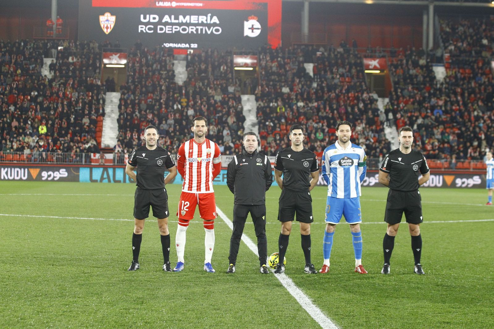 Las fotos del partido U.D. Almería - Deportivo de La Coruña