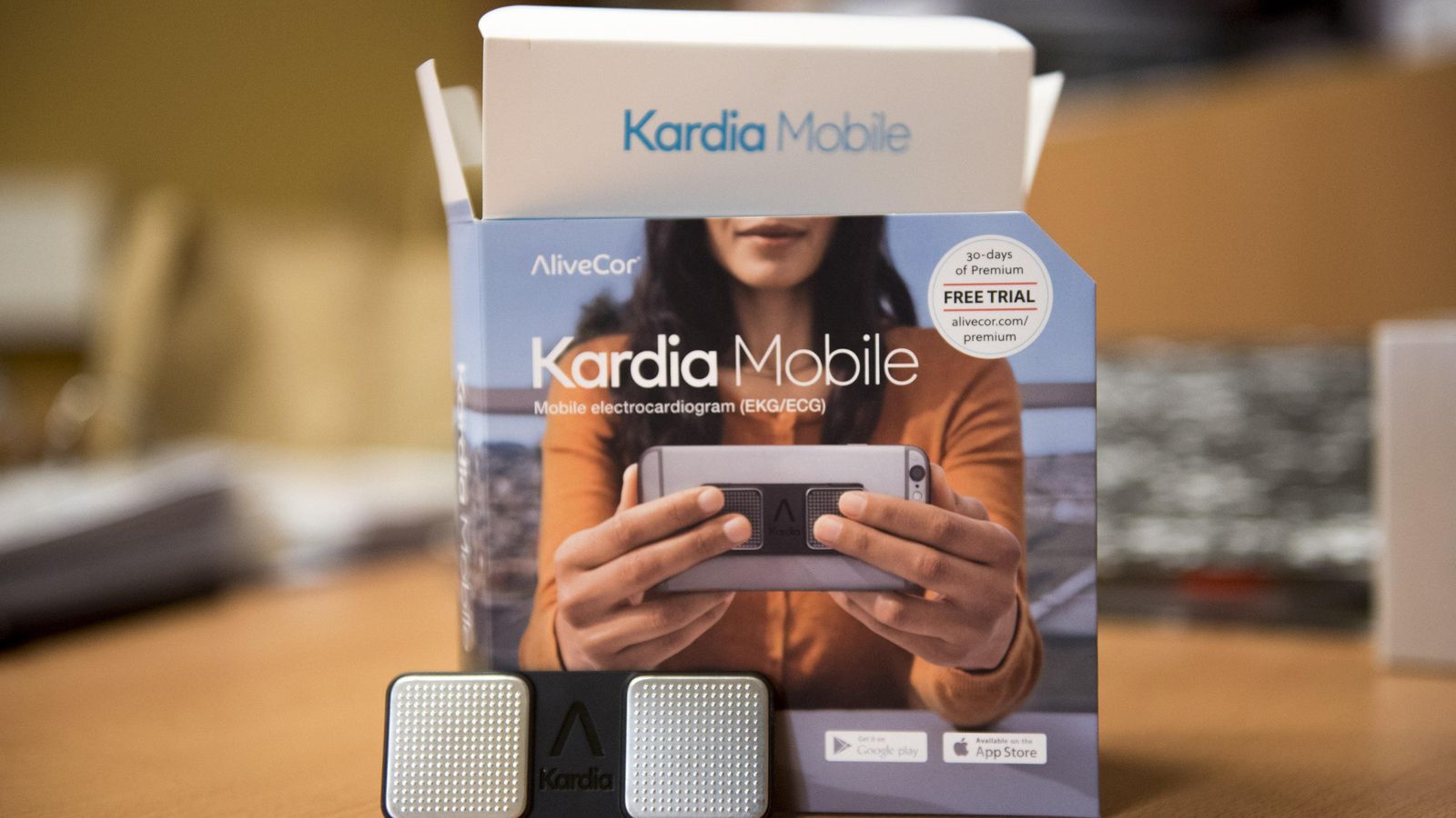 El dispositivo Kardia Mobile