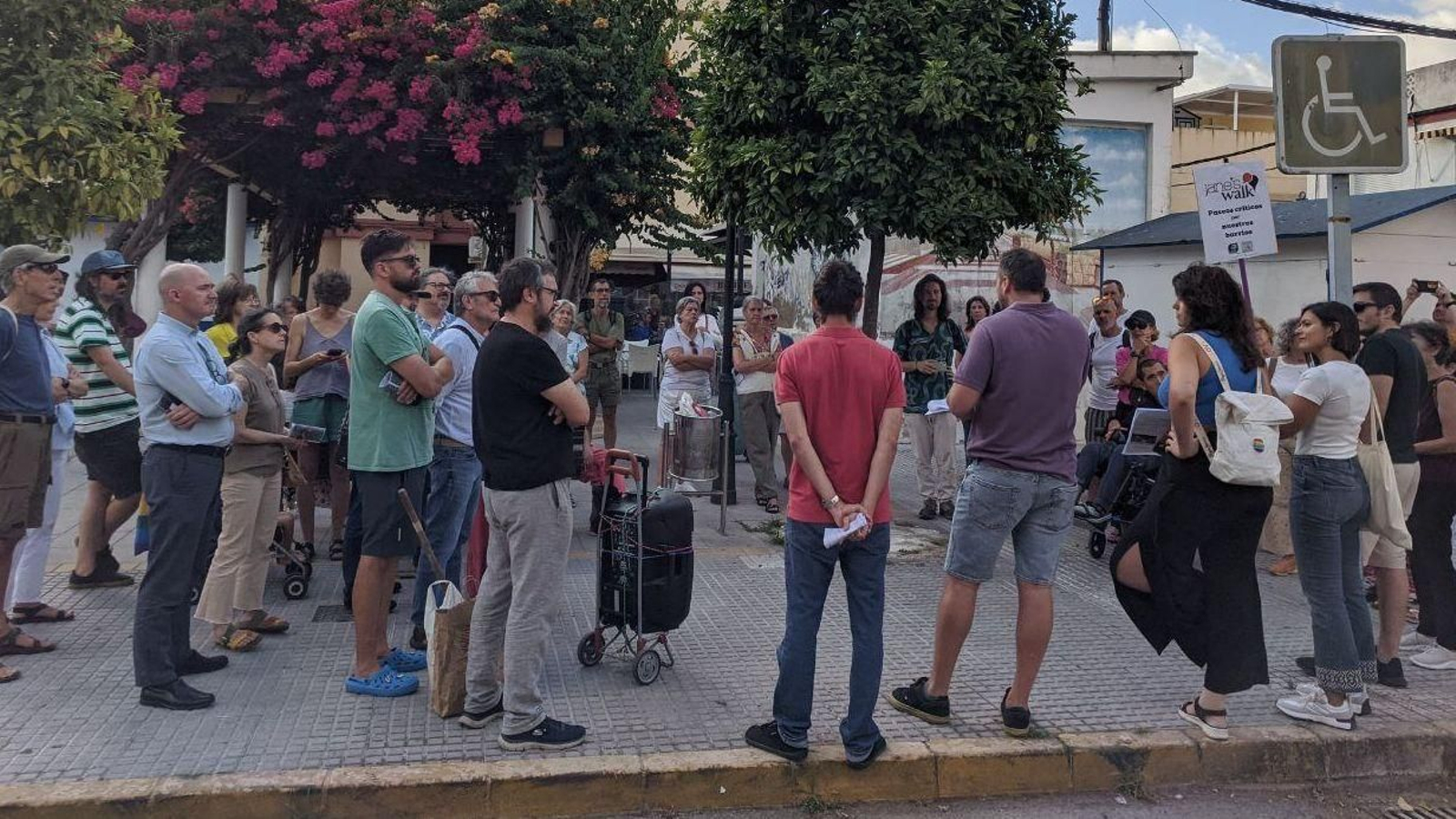 Una imagen de los paseos, en una edición anterior.