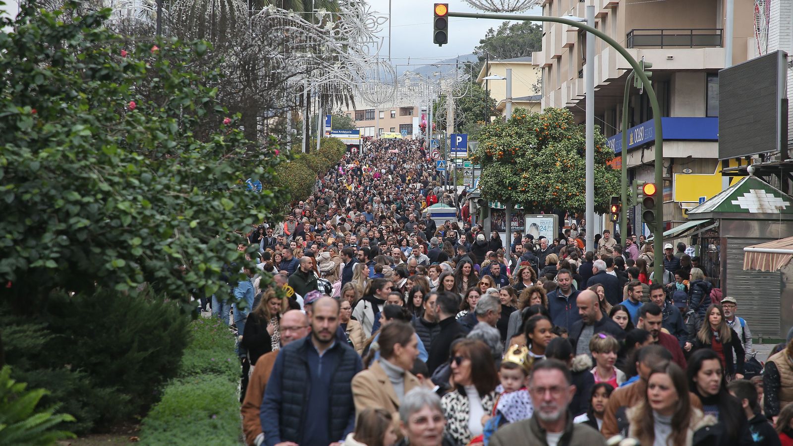 Fotos del arrastre de latas en Algeciras