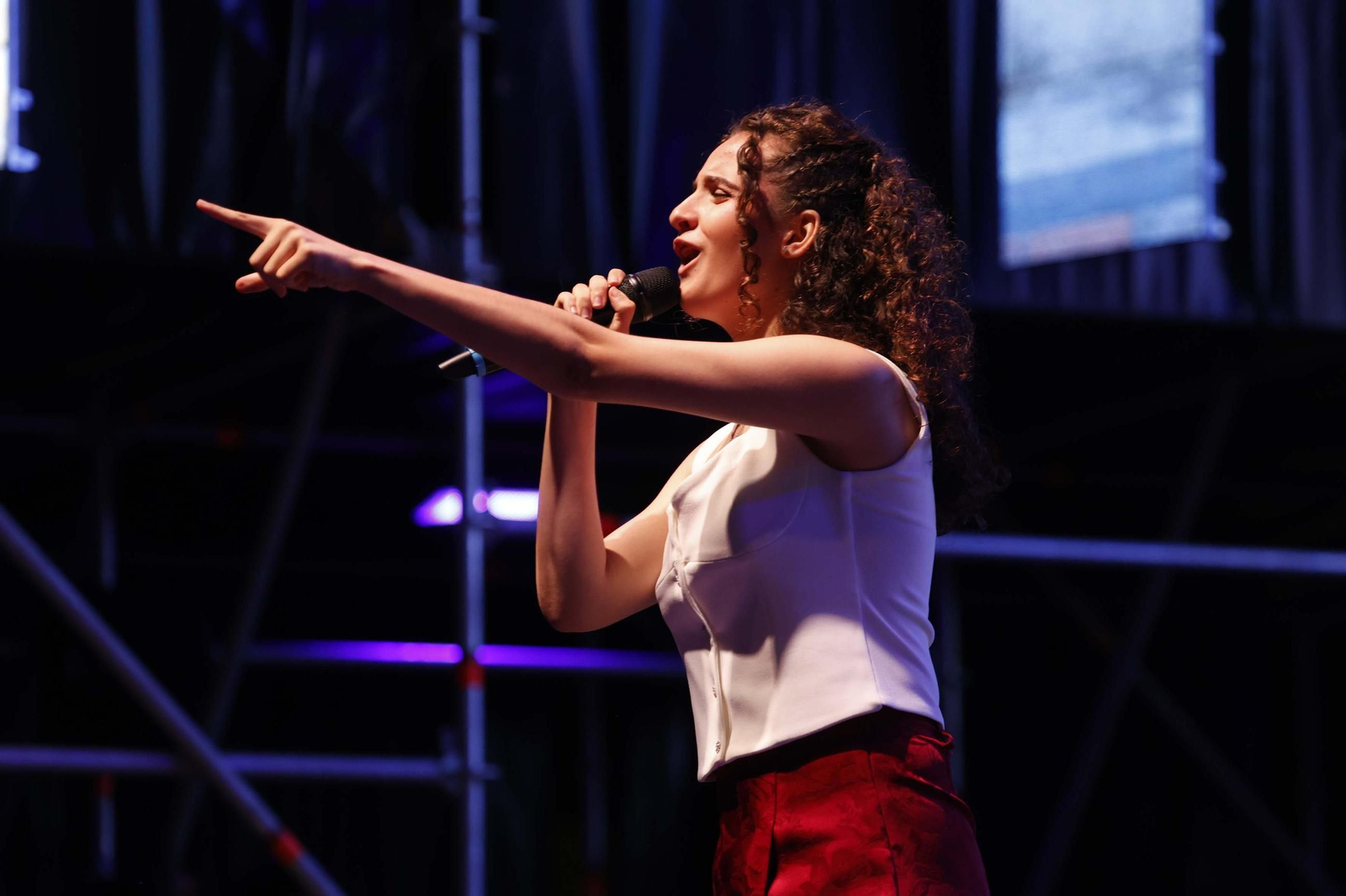 Las fotos del acto de coronación y el pregón de la Feria Real de San Roque