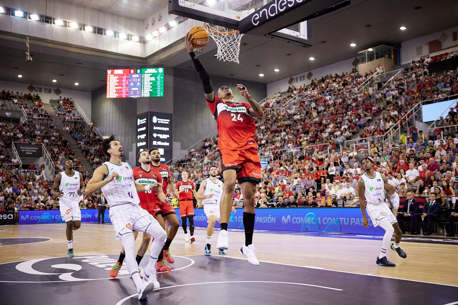 El Coviran Granada - Unicaja, en fotos