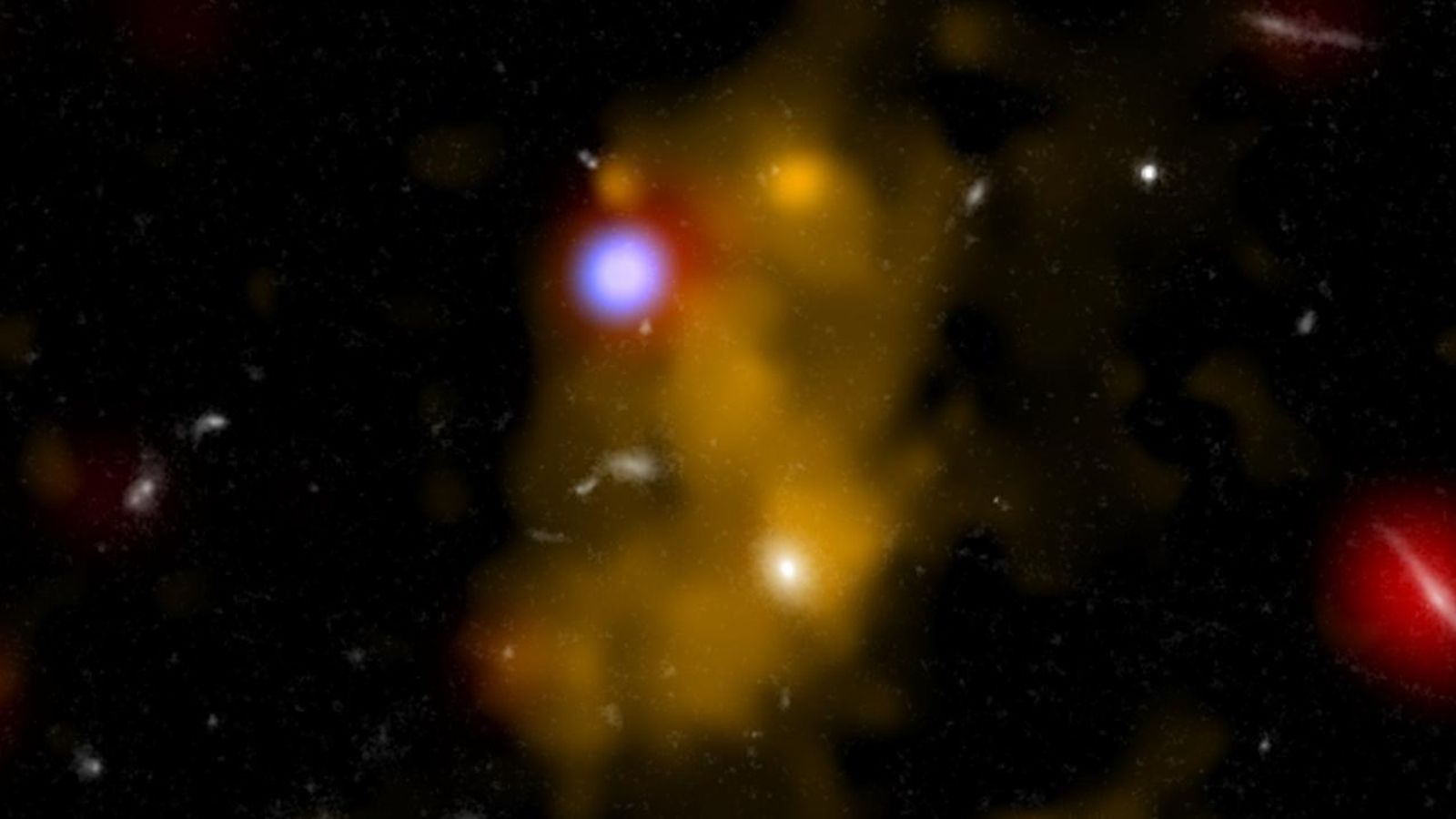 Nebulosas masivas Lyman Alfa