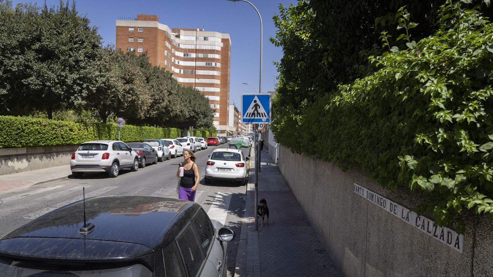 Santo Domingo de la Calzada, una de las calles en las que se implantará la zona azul.