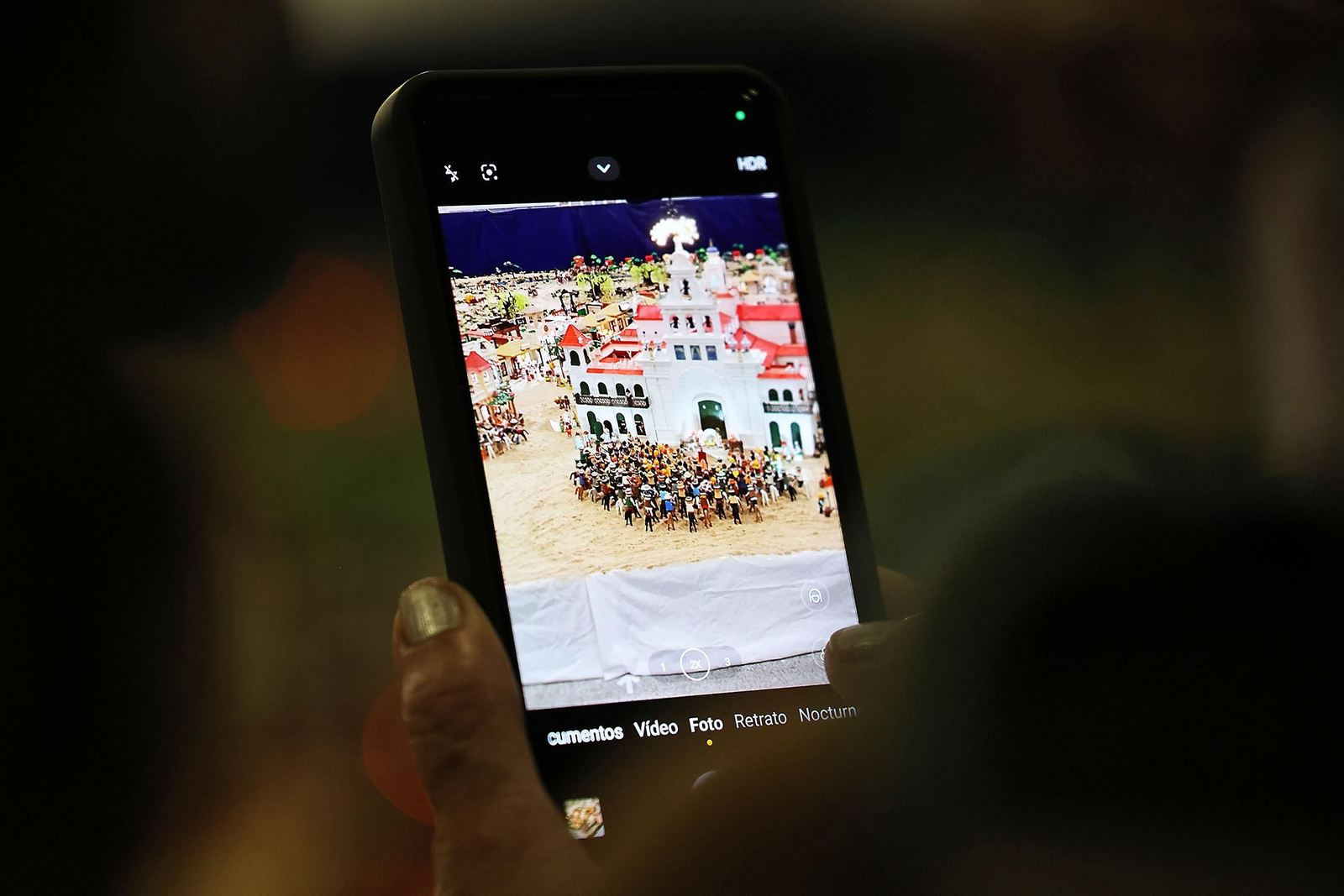 Imágenes del Belén de Playmobil más grande del mundo dedicado al Rocío