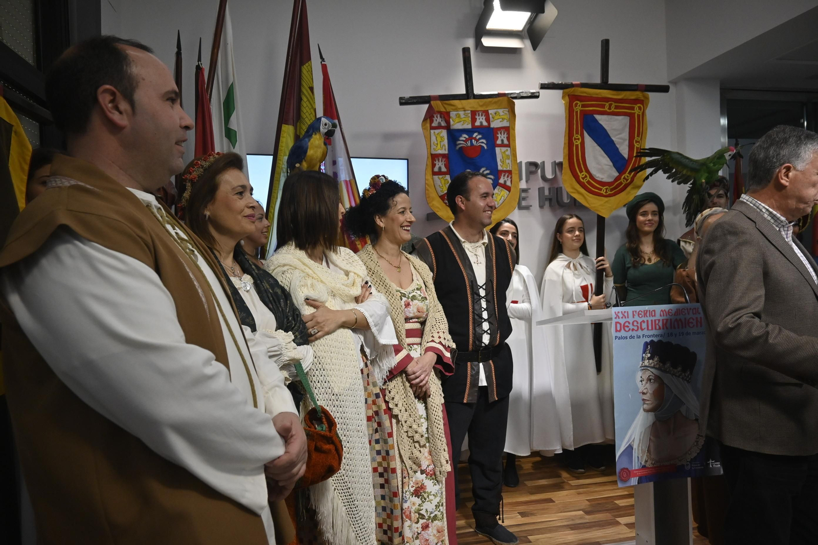 Presentación de la Feria Medieval de Palos en imágenes