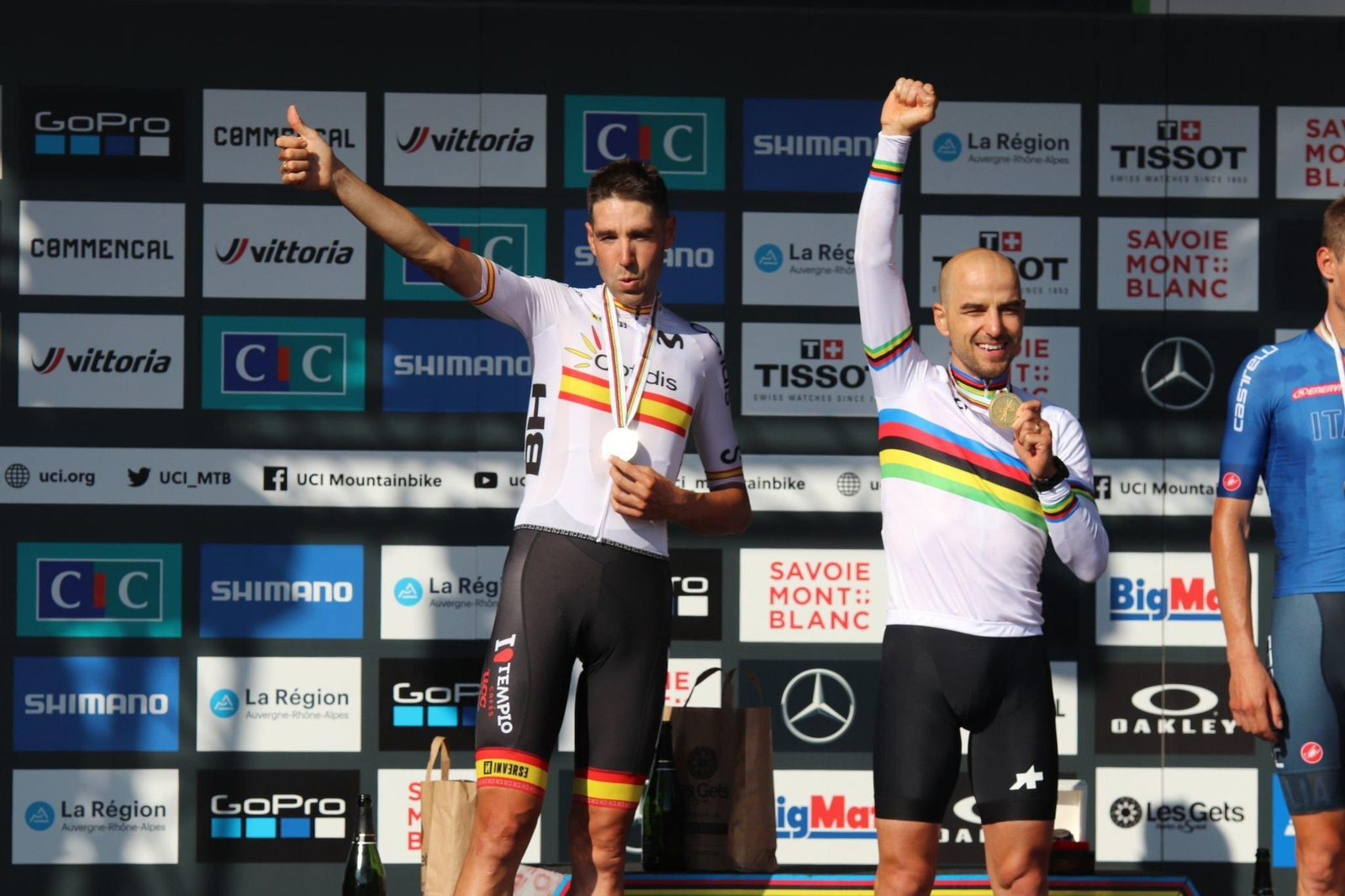 El subcampeonato del mundo de David Valero, en imágenes