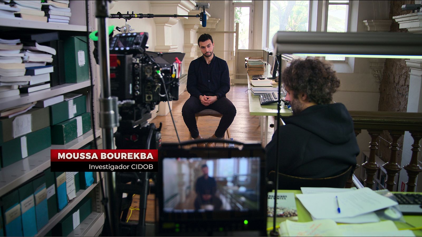 Imagen de la docuserie de Netflix '800 metros'