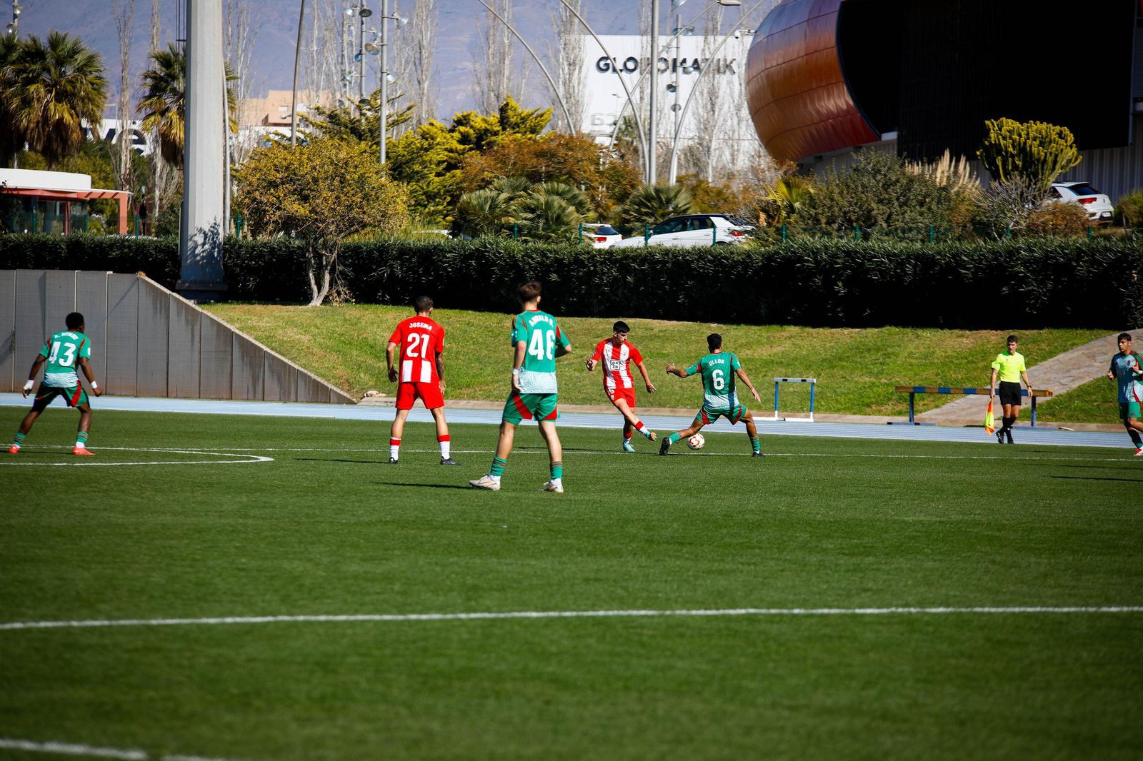 Las imágenes de Segunda RFEF entre Almeria B y recreativo de Granada