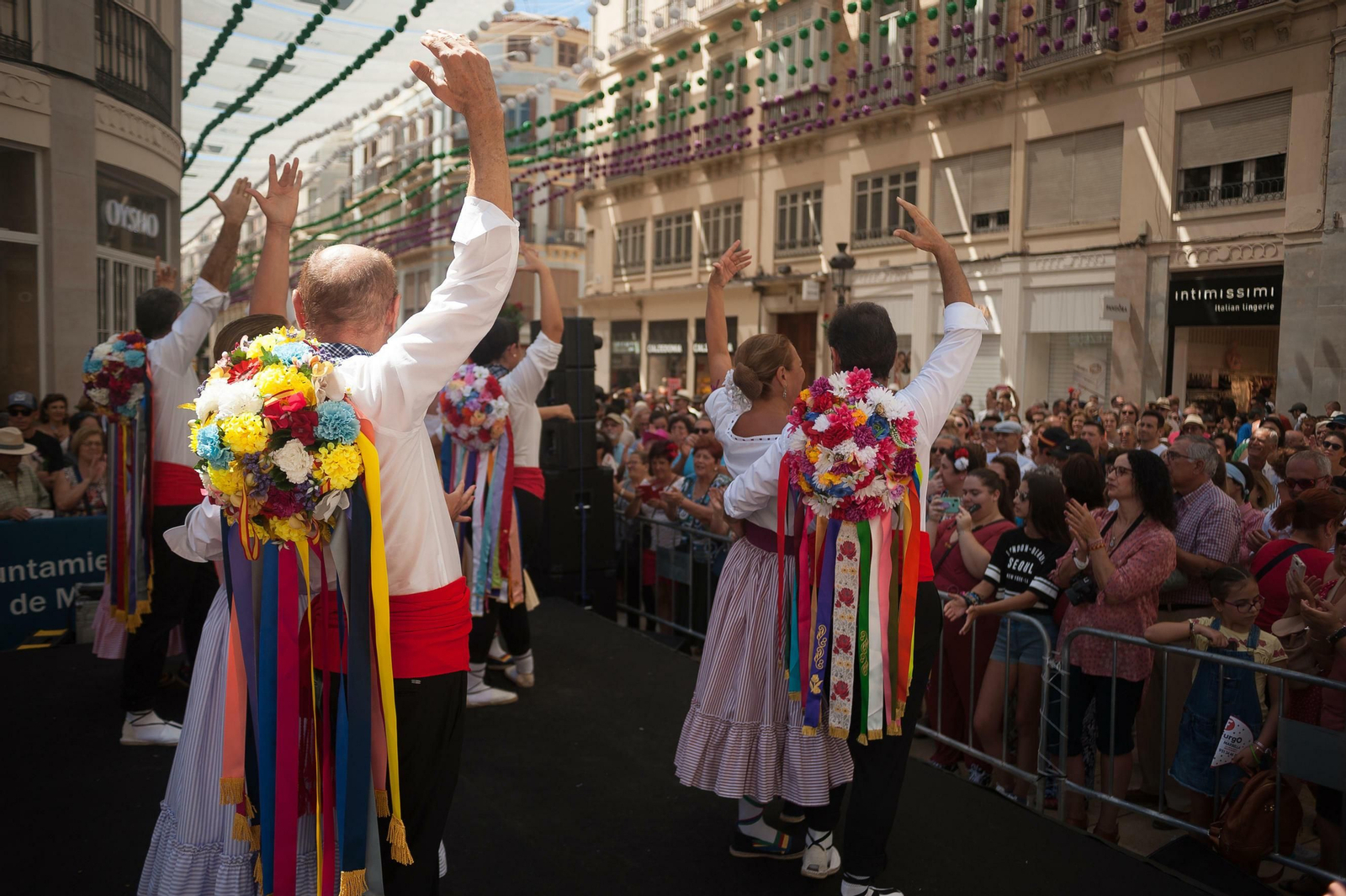 Fotos de este lunes en la Feria de Málaga