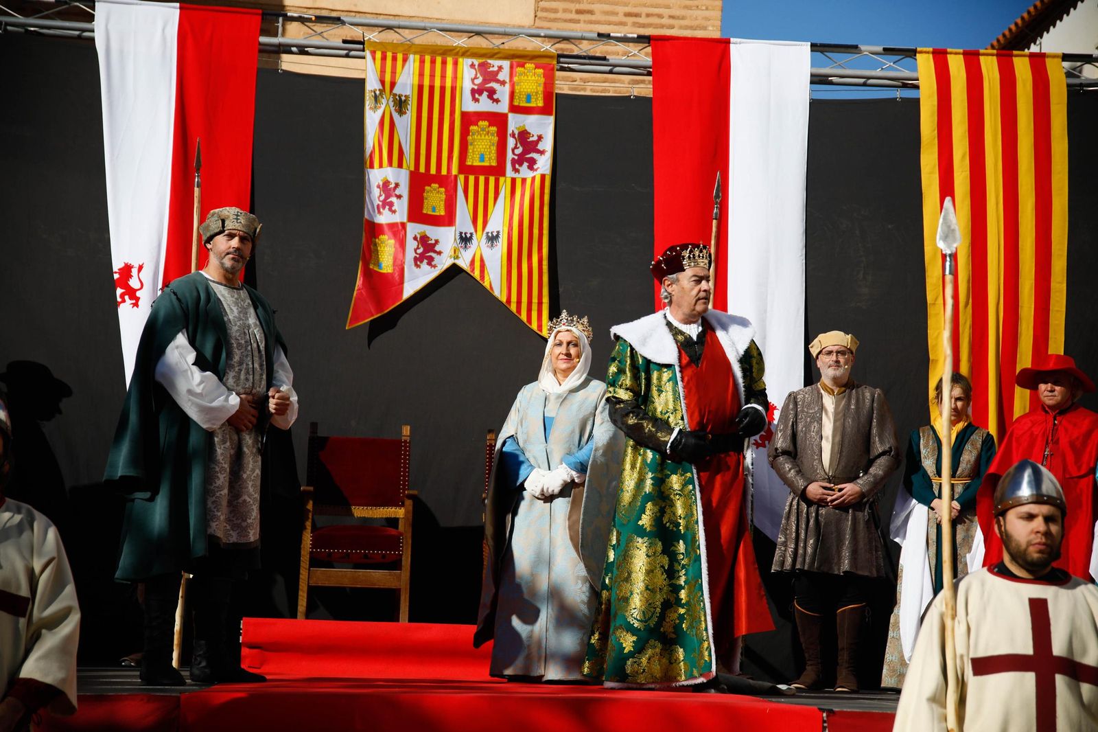 La Recreación de la Pernoctación de los Reyes Católicos en Fiñana, en imágenes