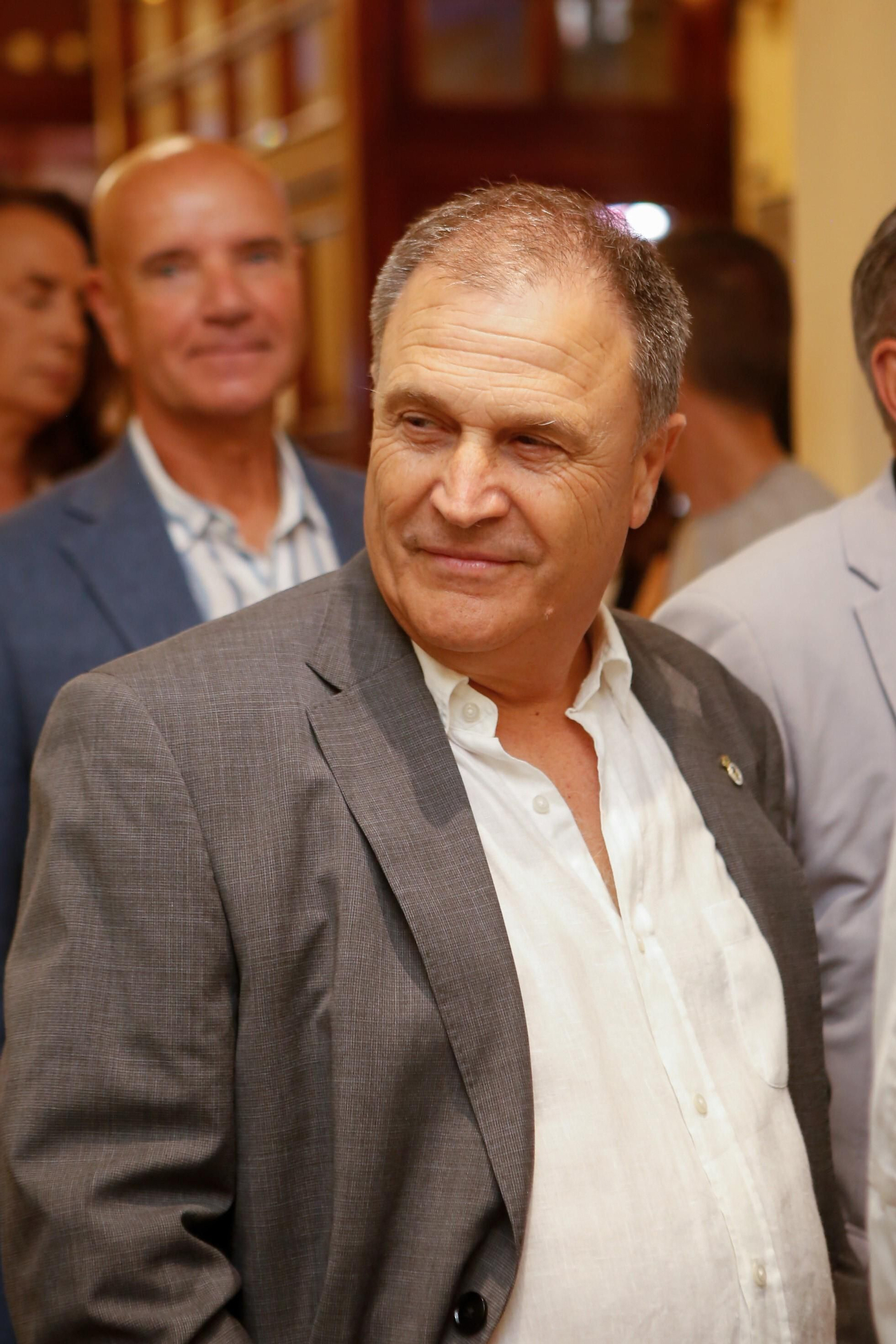 Las fotos de la presentación de Mario Galán y Miguel Rivera en la Balona