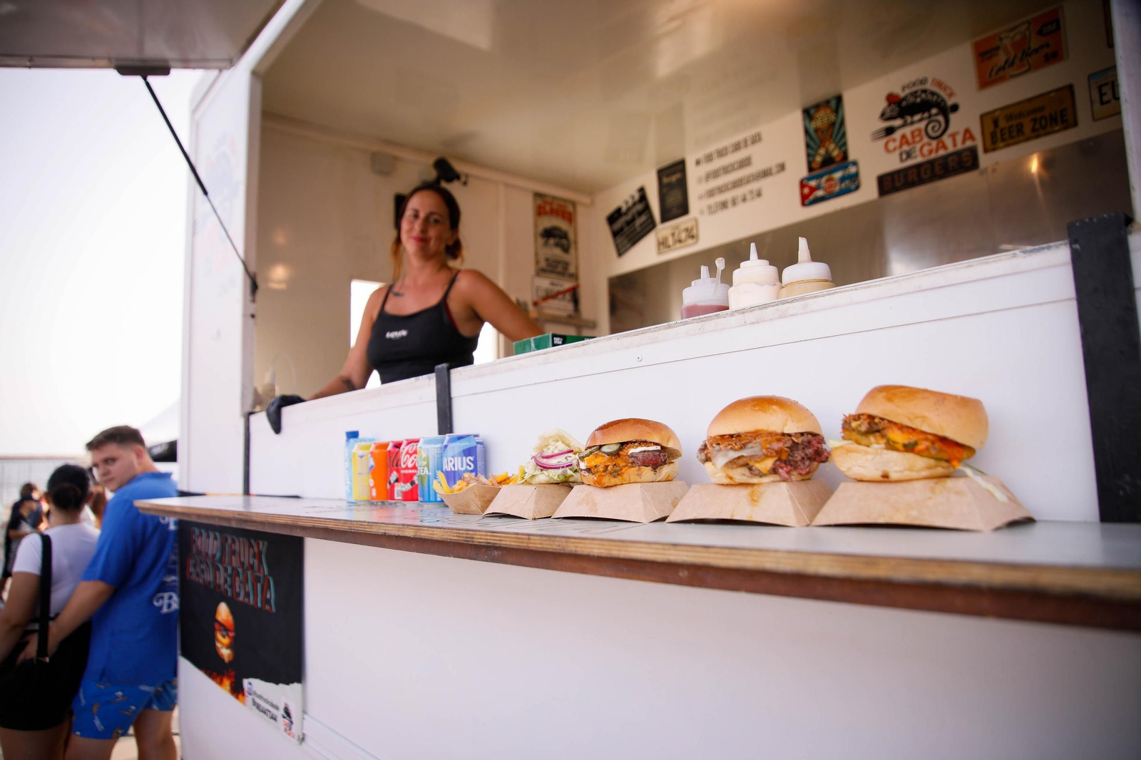 Imágenes del Festival AlmeriArt en el Parque de las Almadrabillas