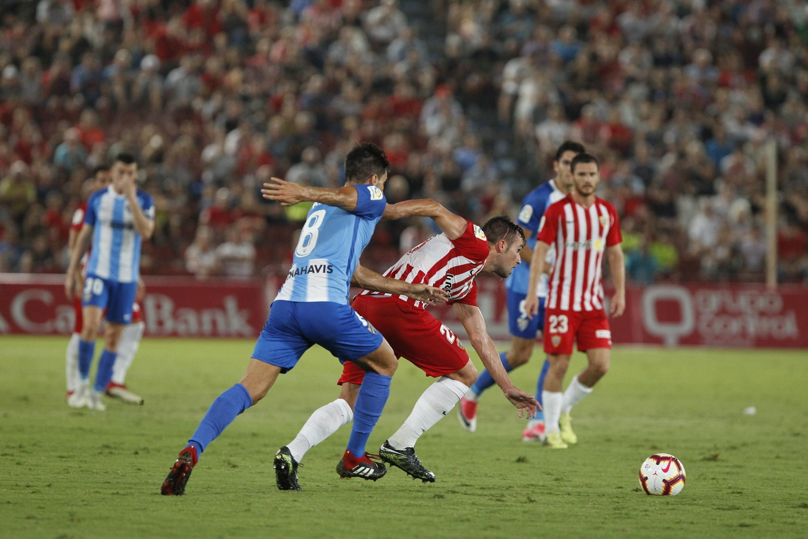 Las imágenes del Almería-Málaga