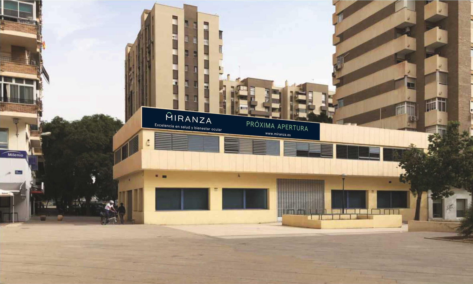 Centro del Grupo Oftalmológico Miranza en Málaga.