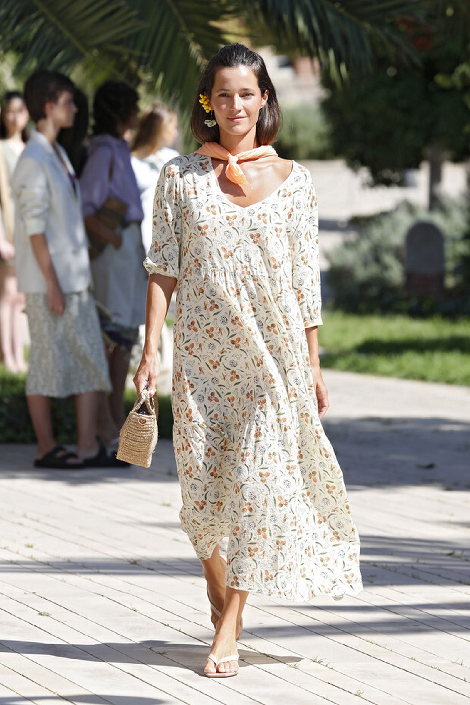 Malena Costa, en el desfile de Yerse.