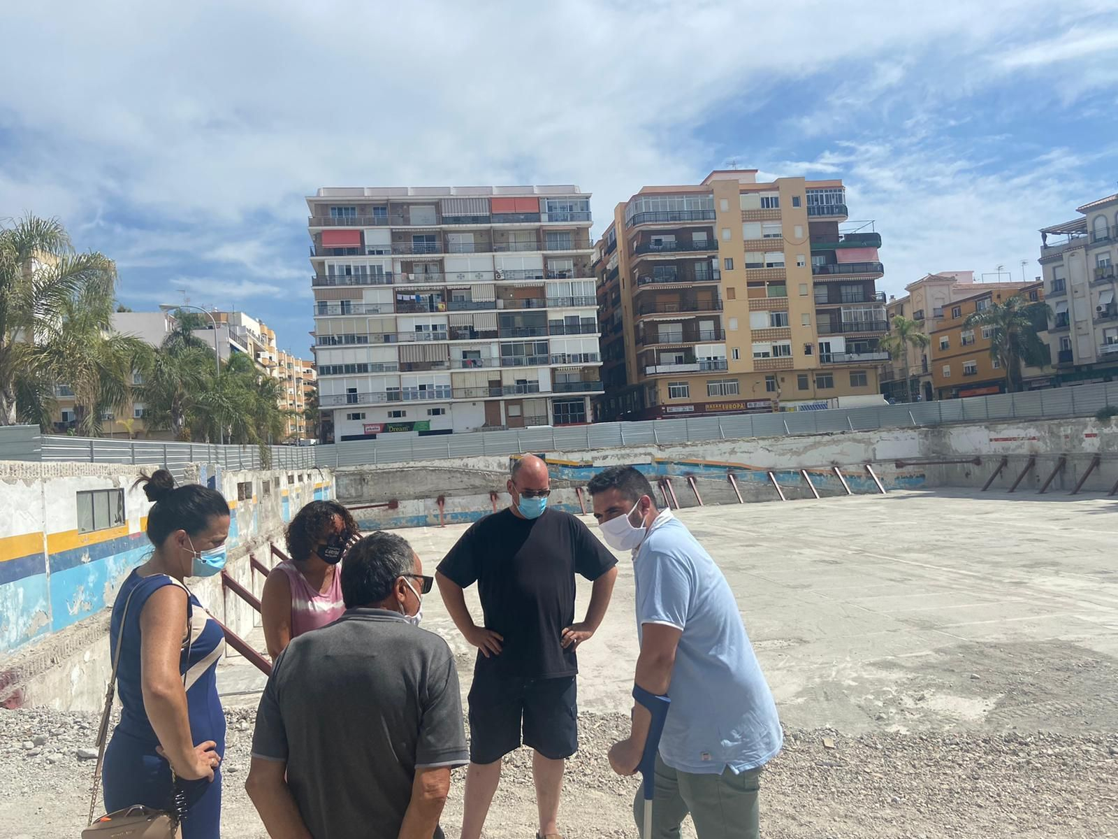 Almuñécar habilitará como aparcamiento público en verano el solar del mercado municipal