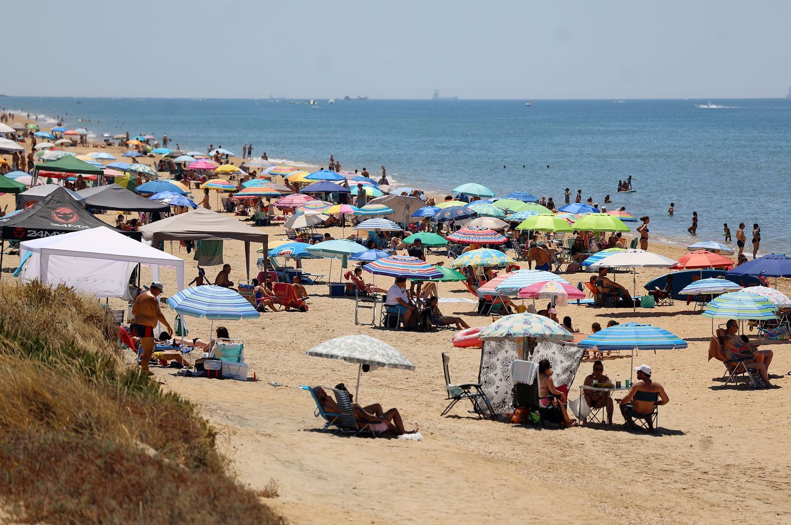 Jornada de playa en Huelva