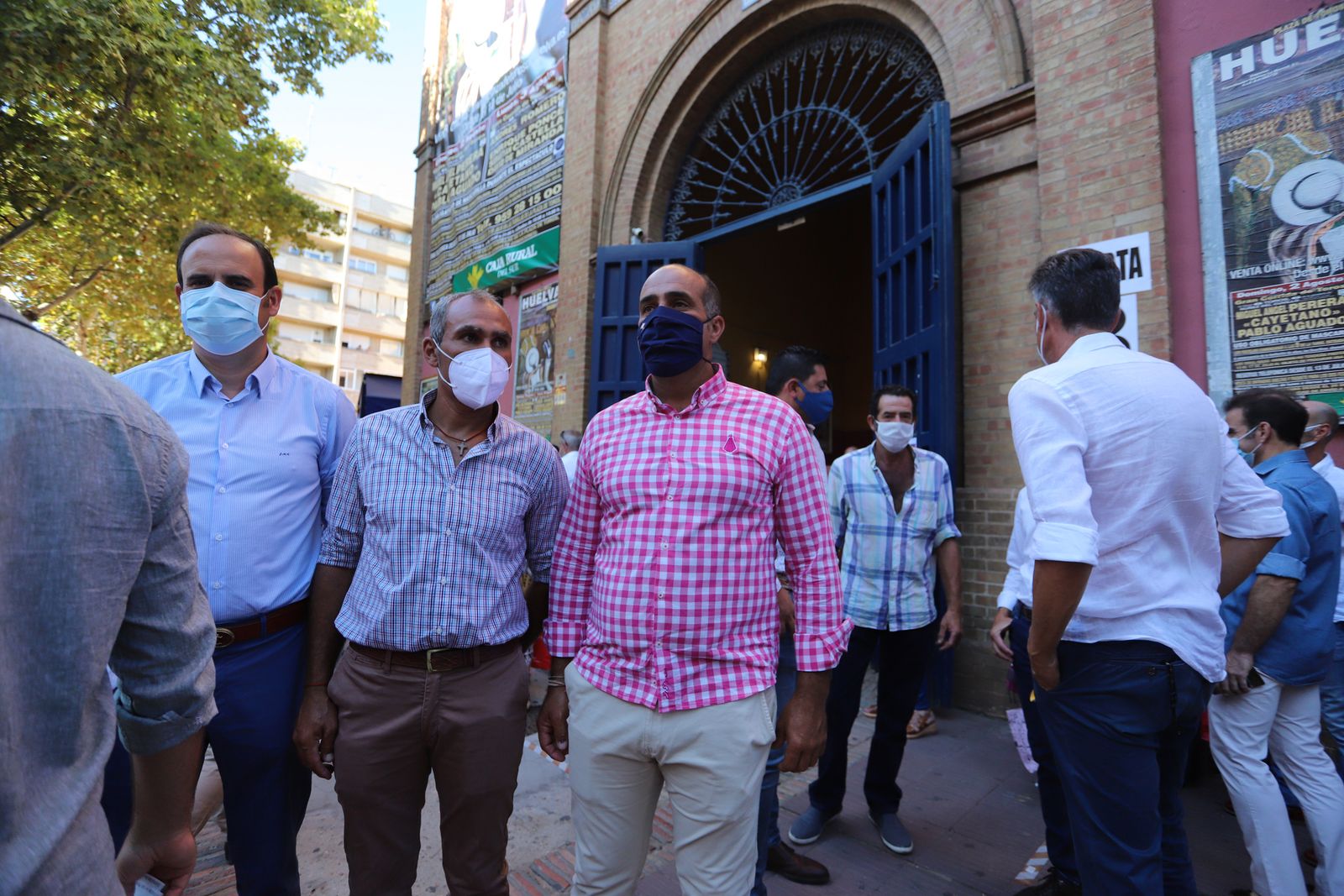 Ambiente taurino del 2 de Agosto en Huelva