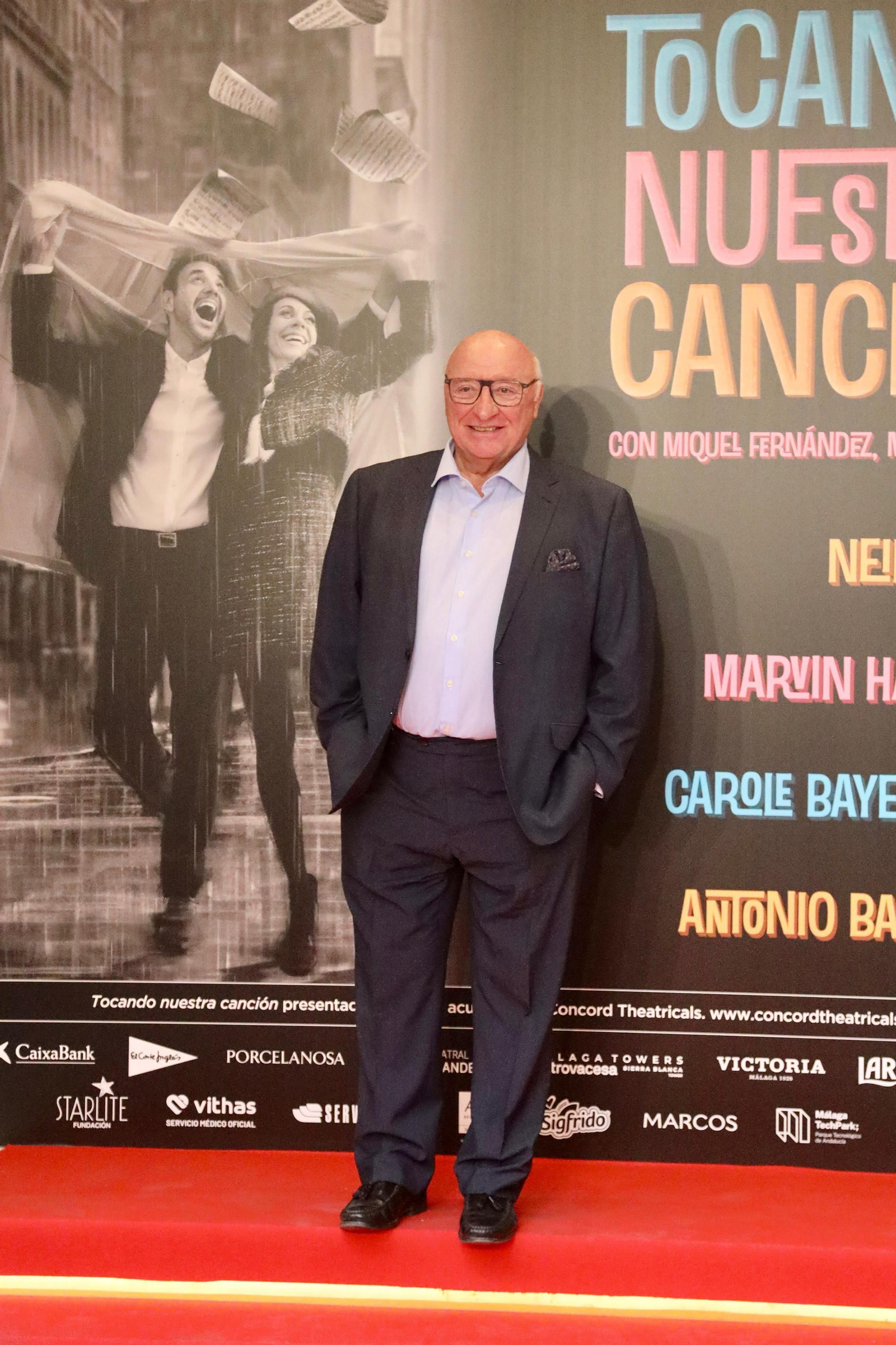 El estreno de 'Tocando nuestra canción', el nuevo musical de Antonio Banderas, en fotos