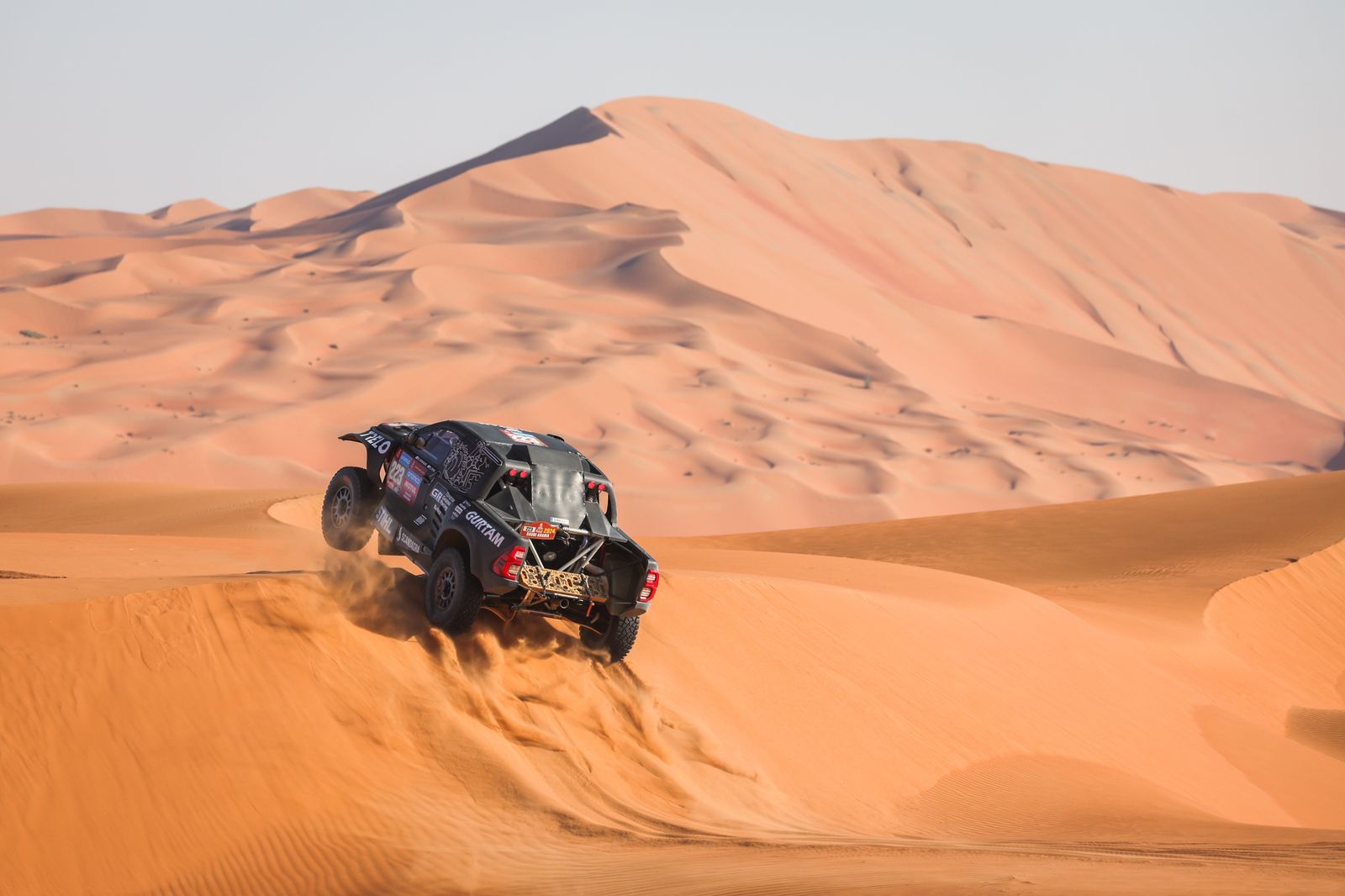 Las espectaculares imágenes del Dakar por las dunas