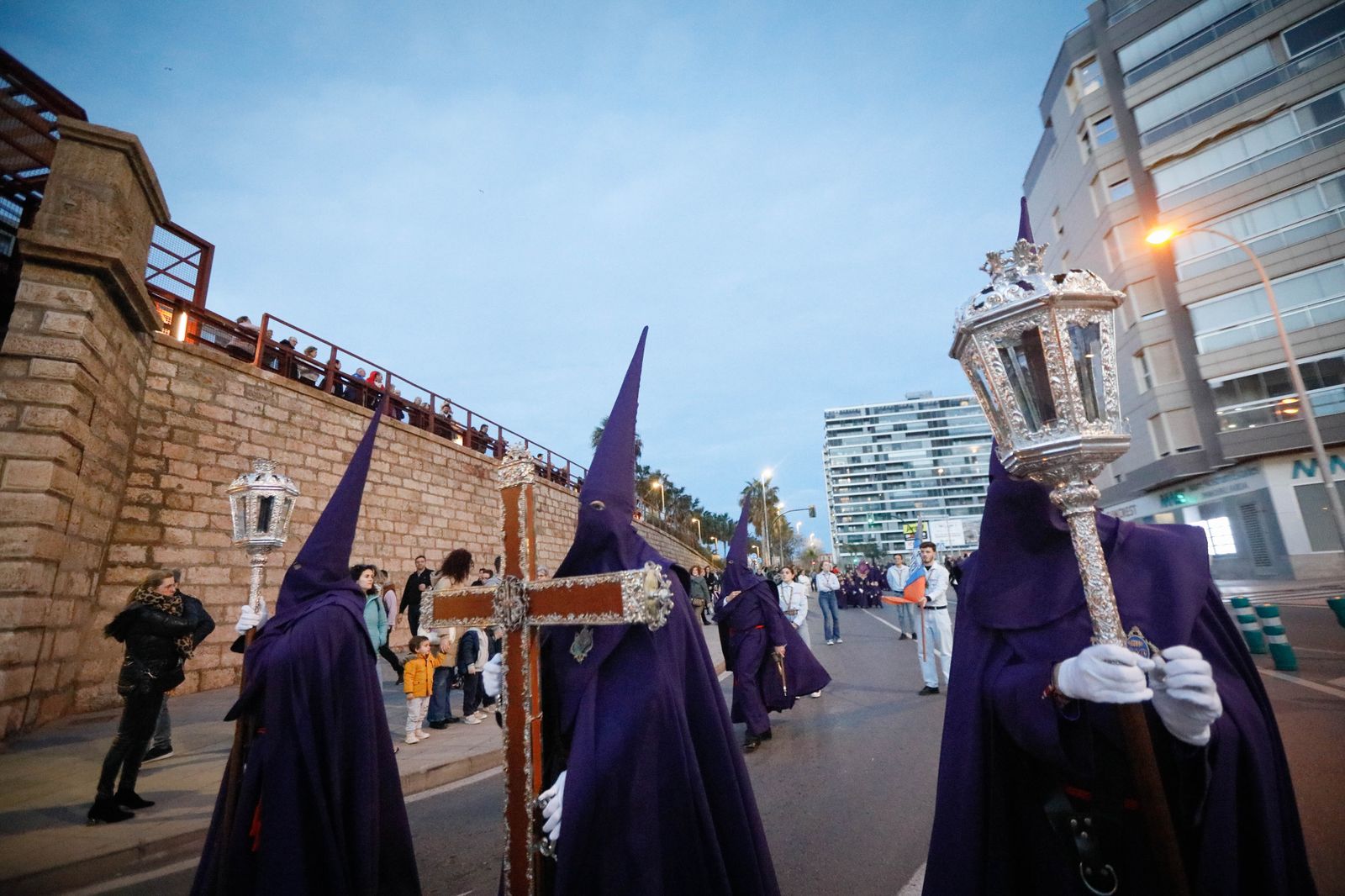 La procesión del Encuentro, en imágenes