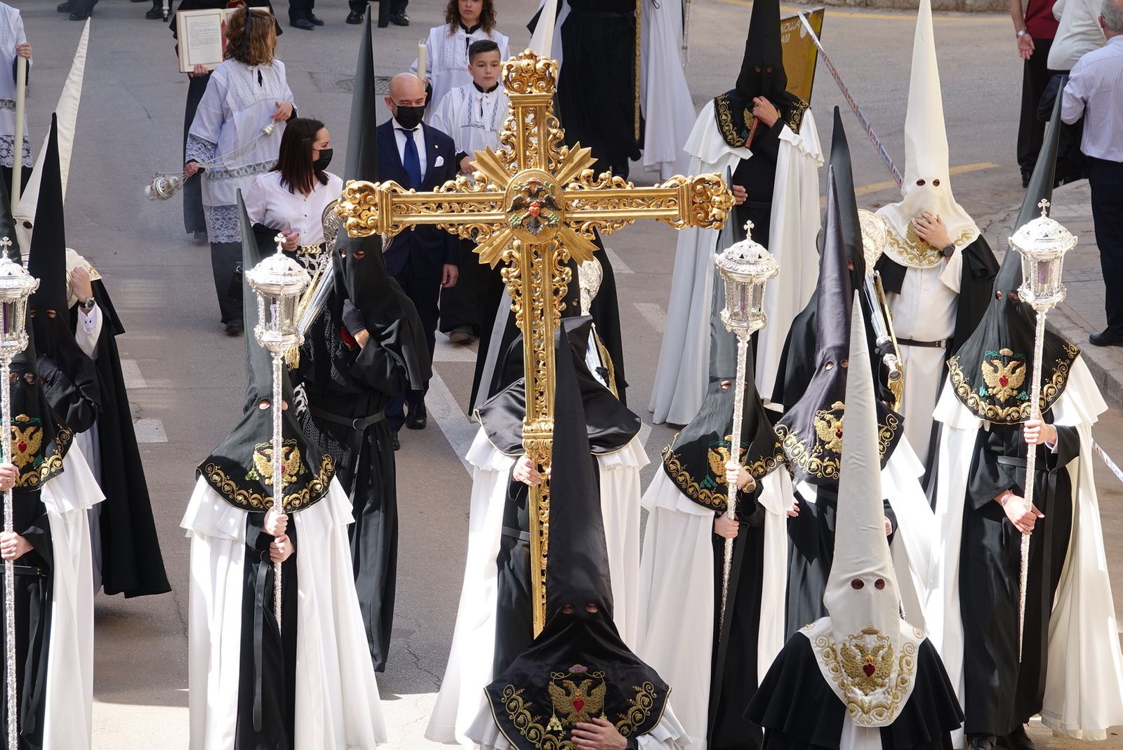 Las fotos de la cofradía del Amor, en el Viernes Santo de Málaga