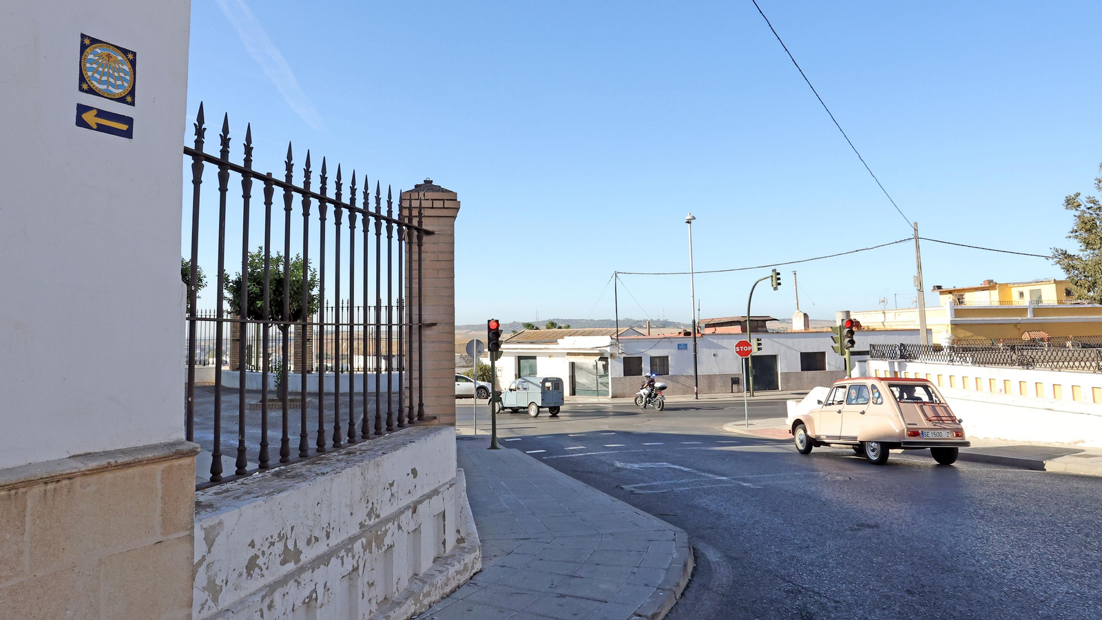 Ruta de Dyane 6 de la asociación Jacobea de Jerez