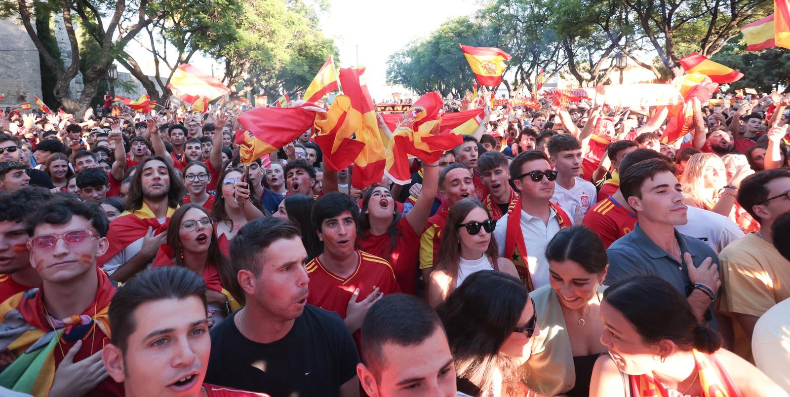 Jerez con la Selección Española, en imágenes