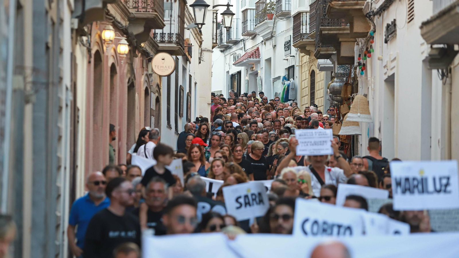 Manifestación por los 8 de Tarifa