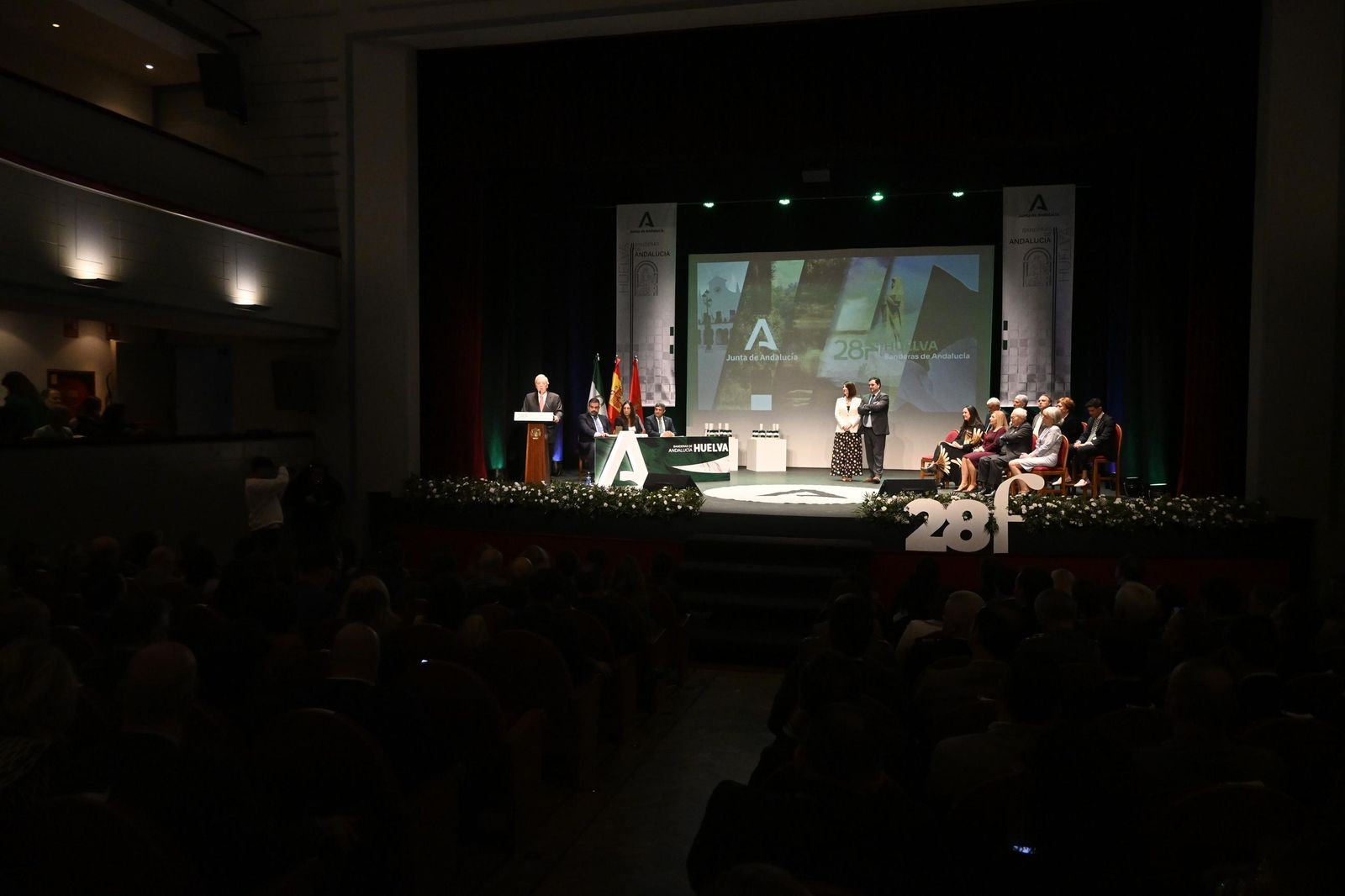 Premios de las Banderas de Andalucía en Huelva, en imágenes