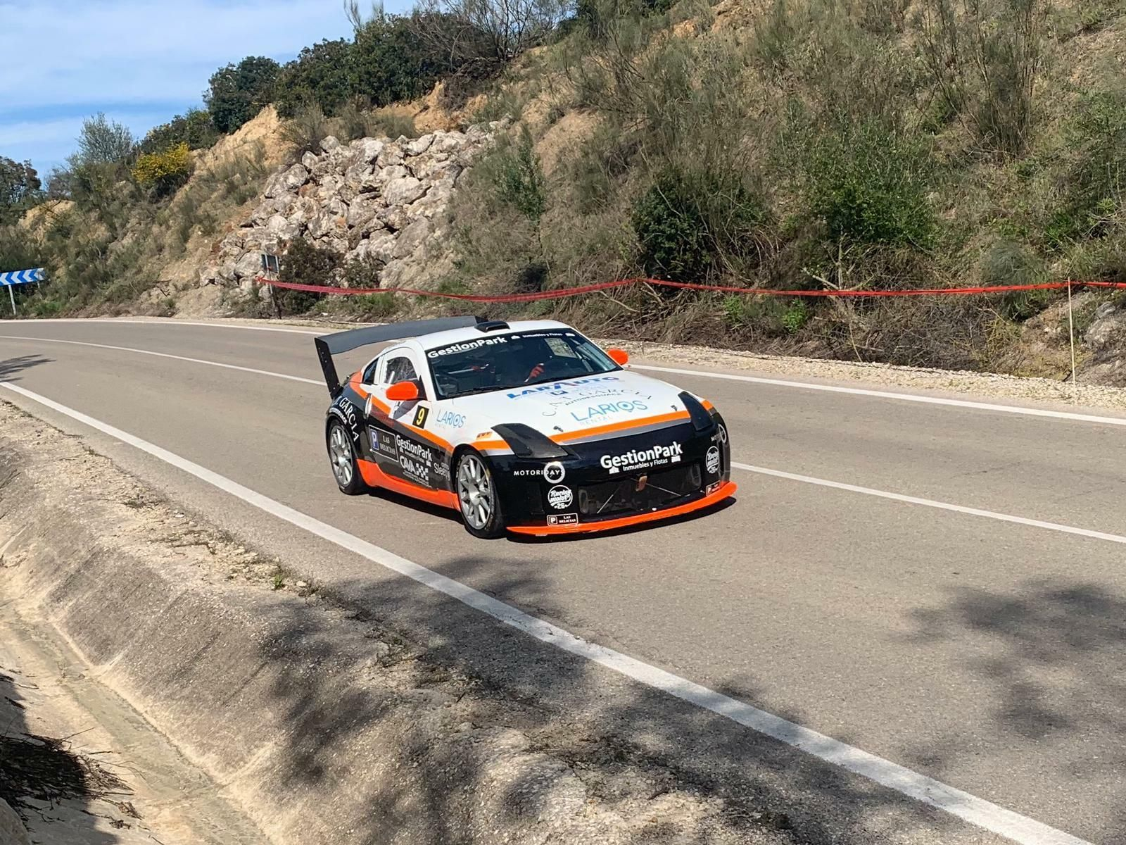 Ignacio Cabezas, al volante de su Nissan 350Z. Ignacio Cabezas, al volante de su Nissan 350Z.