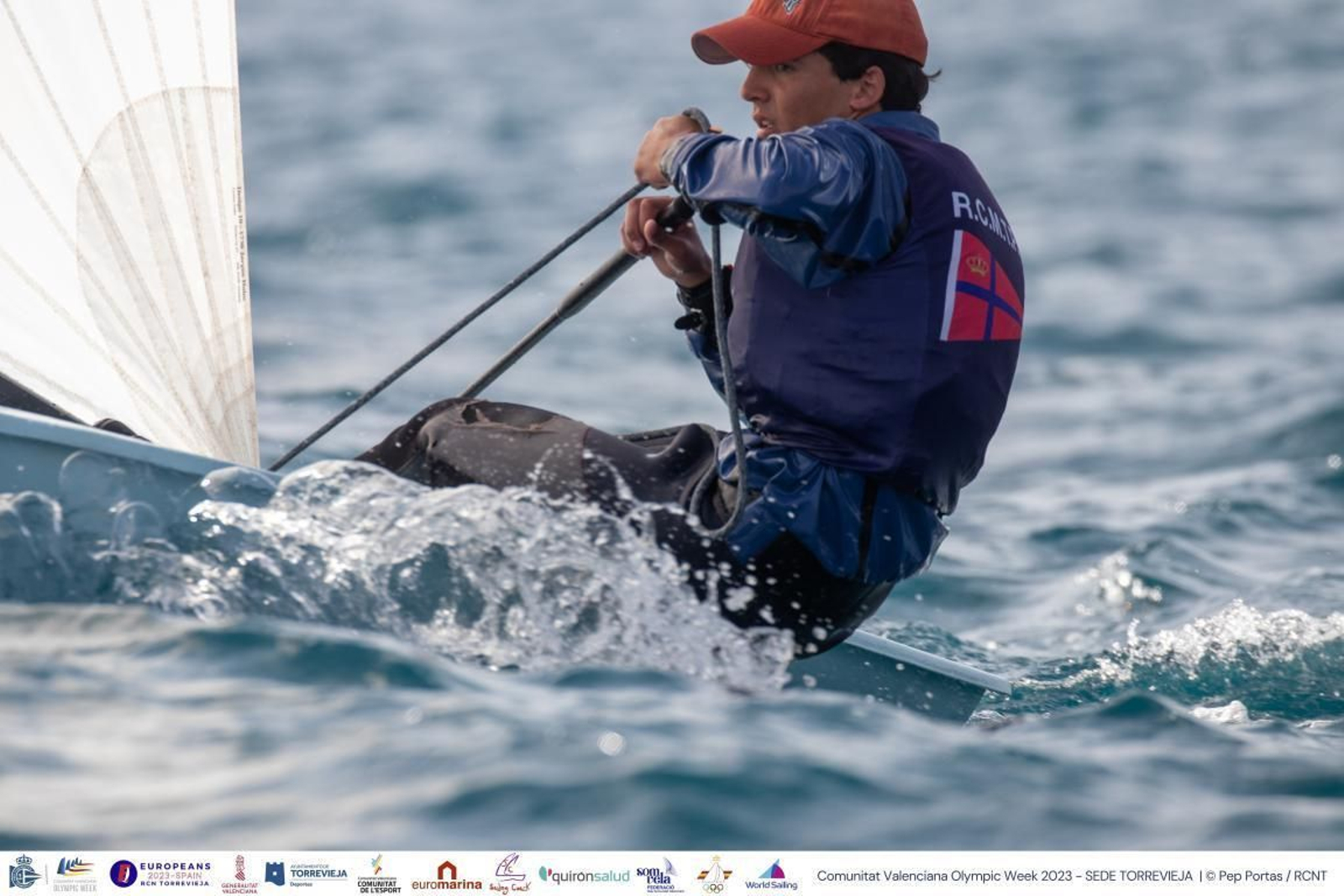 Pablo Macías de la Corte durante una competición.