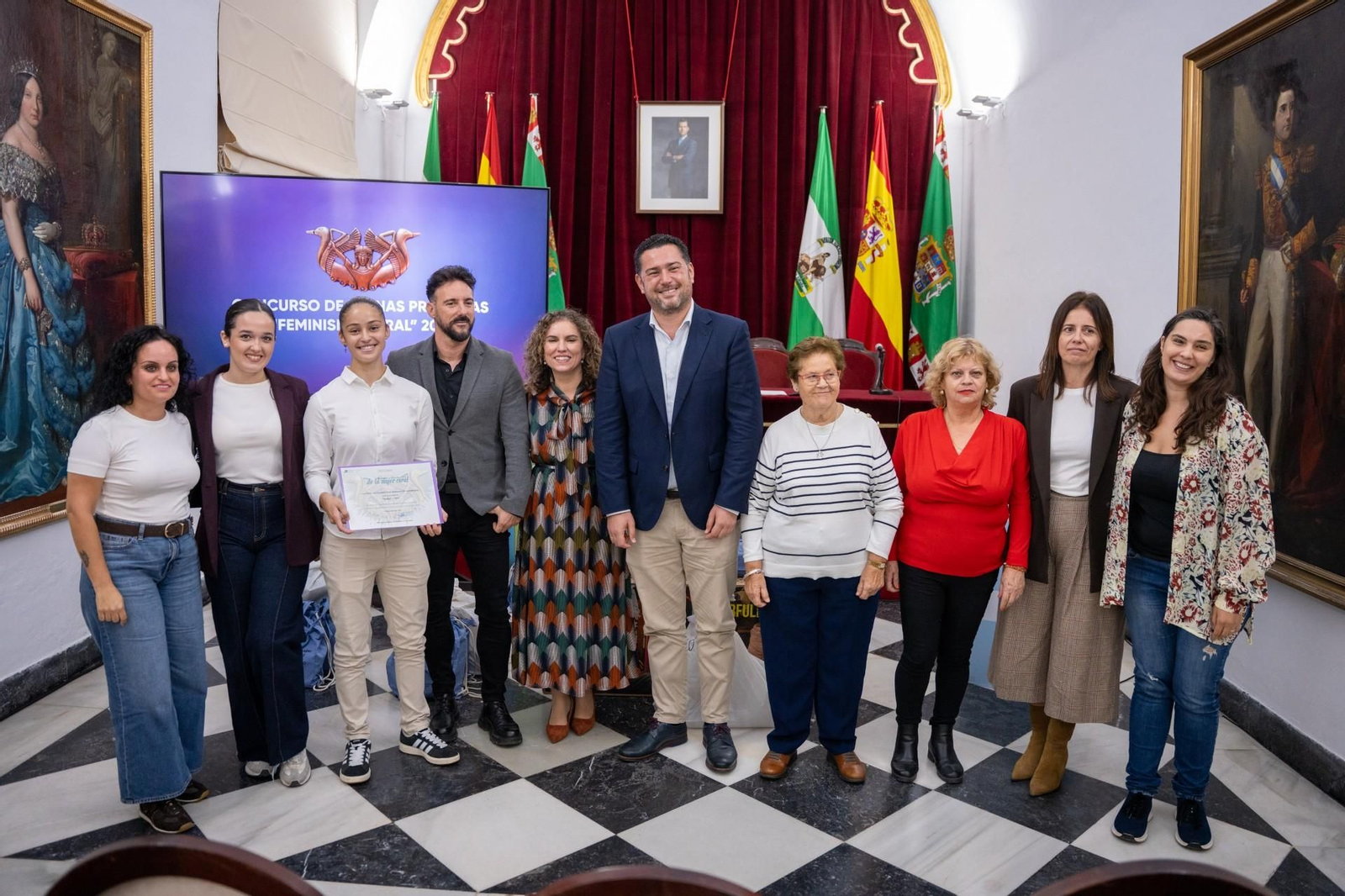 Entrega de los Premios a las Buenas Prácticas 'Feminismo Rural' de la Diputación.