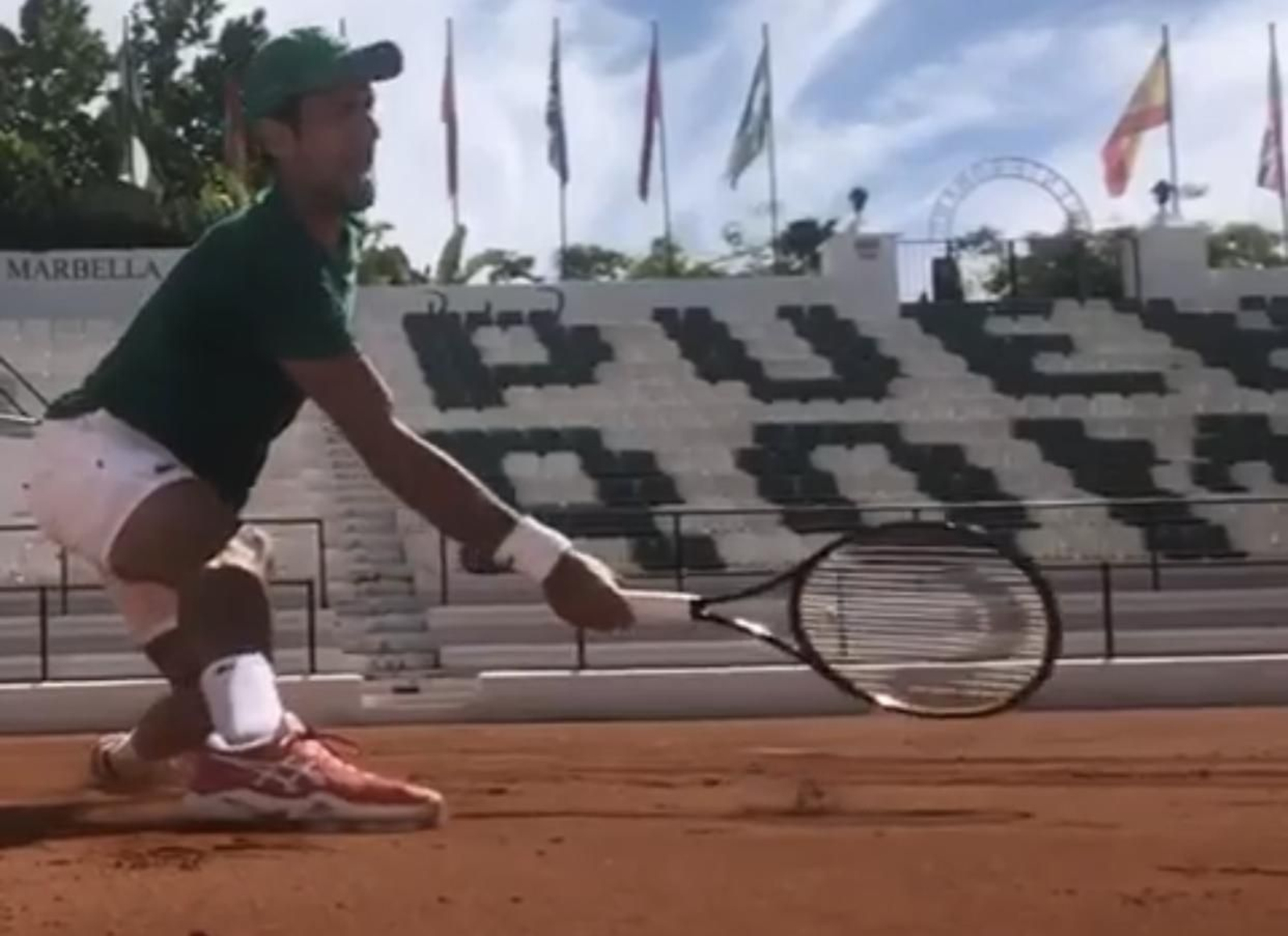 Djokovic, en Puente Romano.