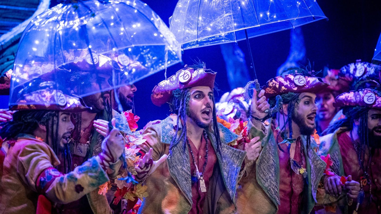 La comparsa 'DesOBDC!', en 2025.