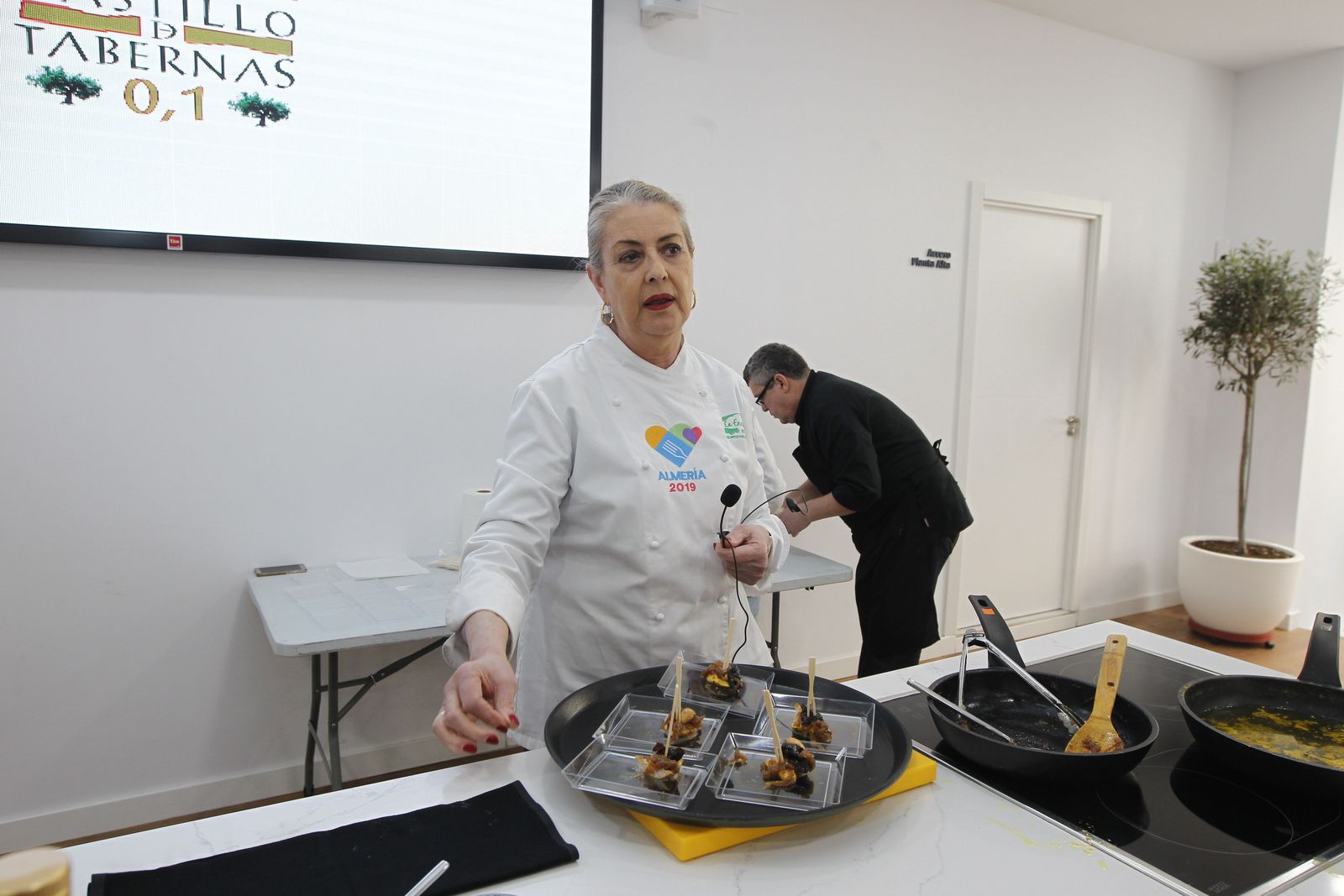 Fotos chef Paqui La Encina Almería 2019