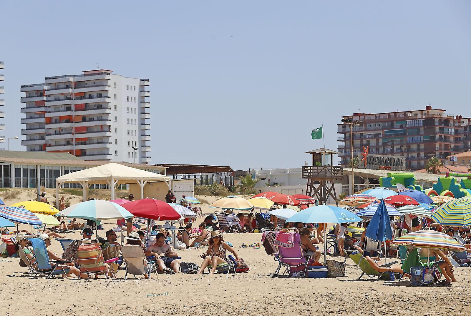 Playa de Punta Umbría.