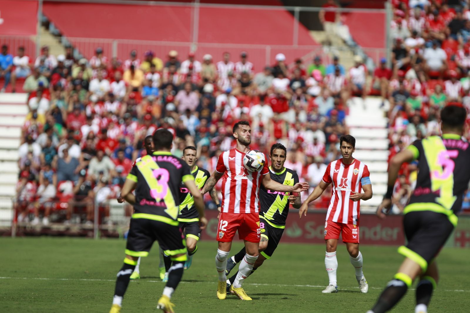 Imágenes de la U.D. Almería-Rayo Vallecano