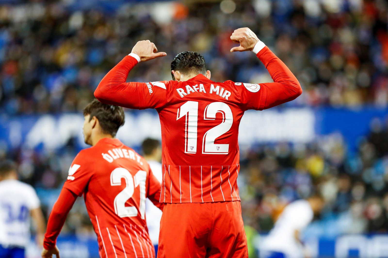 Las imágenes del Zaragoza-Sevilla de Copa del Rey