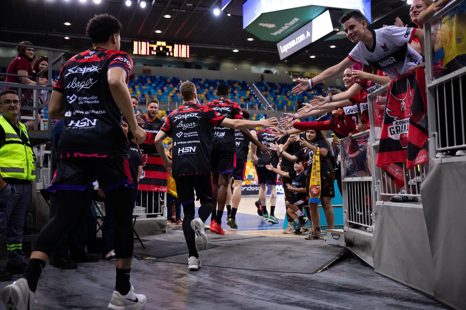 Las mejores imágenes del Gran Canaria-Covirán Granada