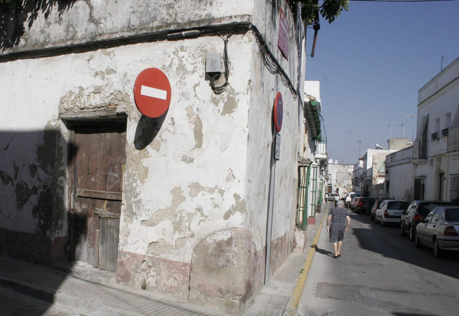 Una imagen del Barrio Alto de la ciudad, donde se concentran buena parte de las infraviviendas del término municipal.
