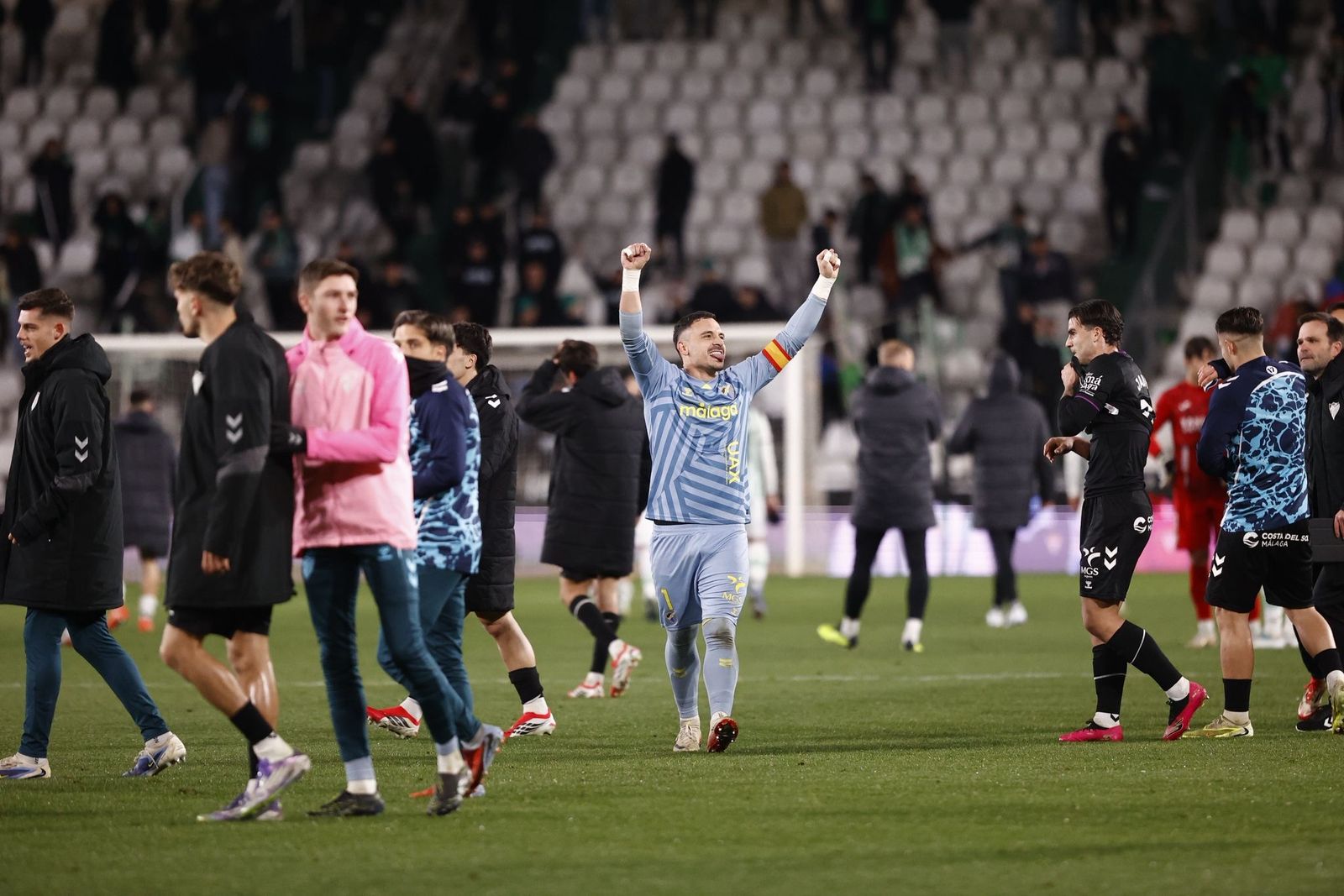 El Córdoba-Málaga CF, en fotos