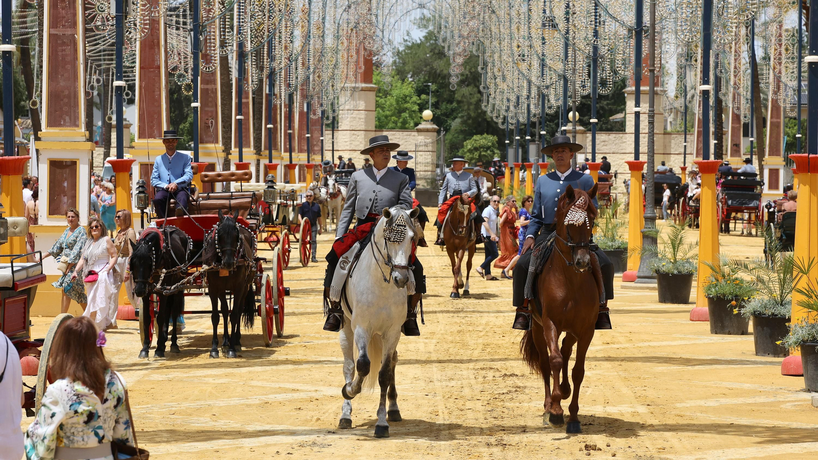 Miércoles de Feria de Jerez, en imágenes