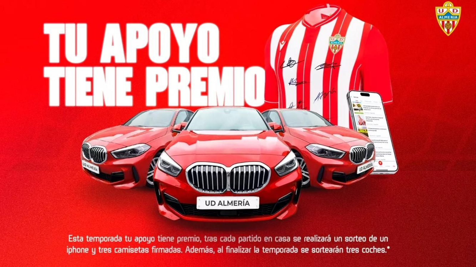 Mohamed Al Khereiji, nuevo presidente y propietario de la UD Almería, quiere premiar a los aficionados rojiblancos.