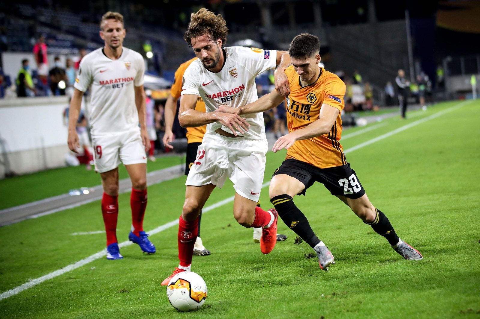 Las imágenes del Wolverhampton-Sevilla