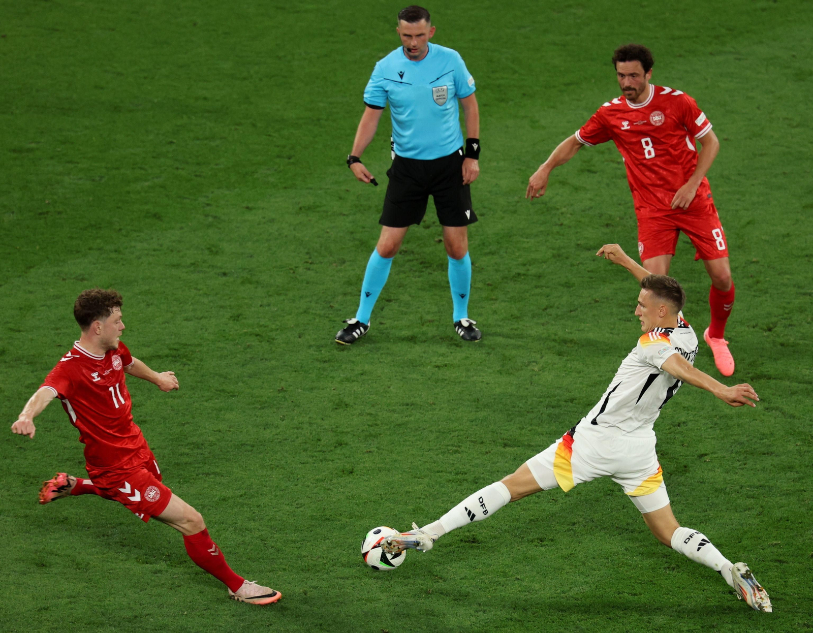 Las mejores fotos del Alemania - Dinamarca