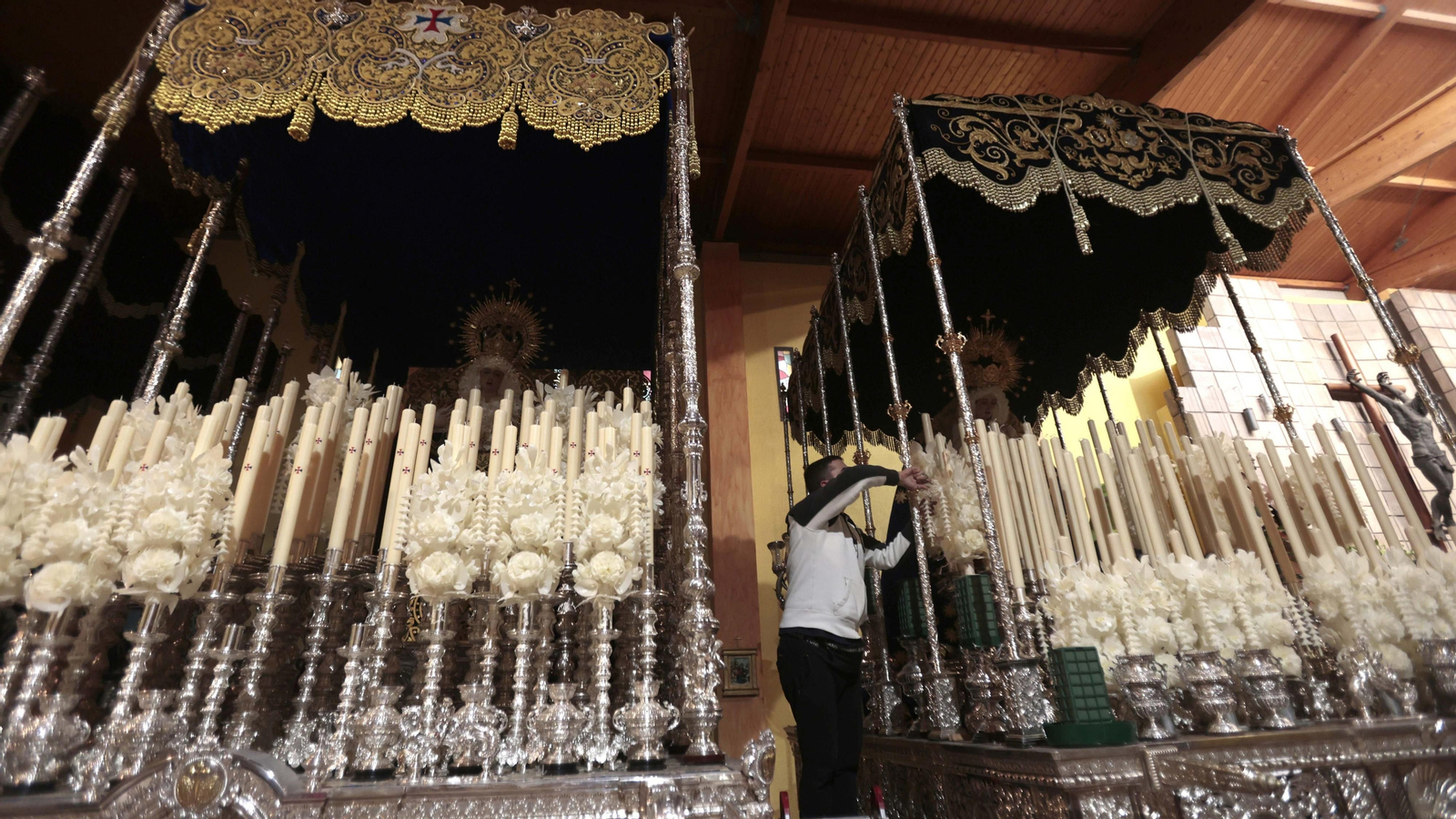 Los Preparativos de la Semana Santa en La Línea