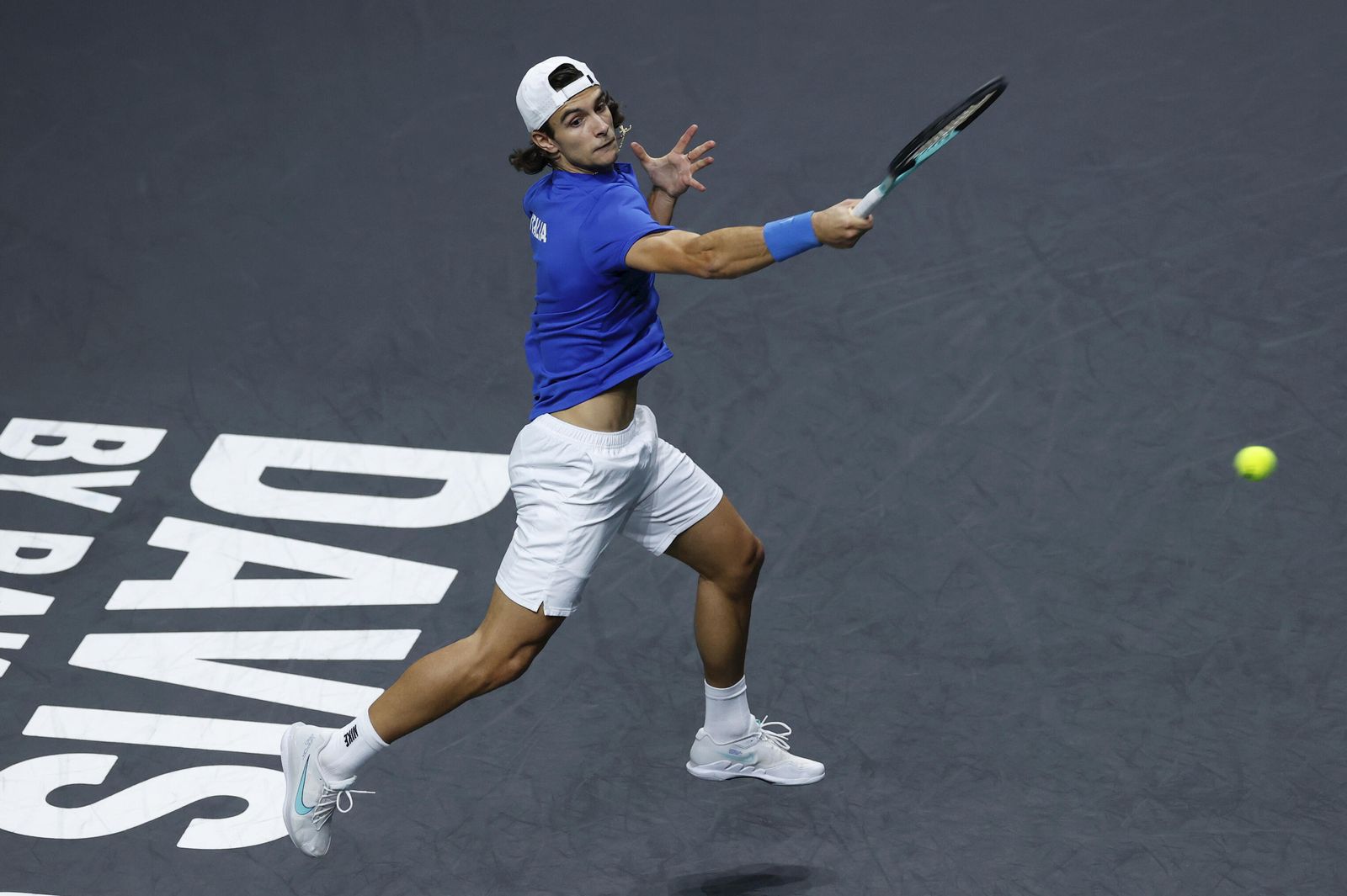 Felix Auger Aliassime - Lorenzo Musetti de la Copa Davis de Málaga