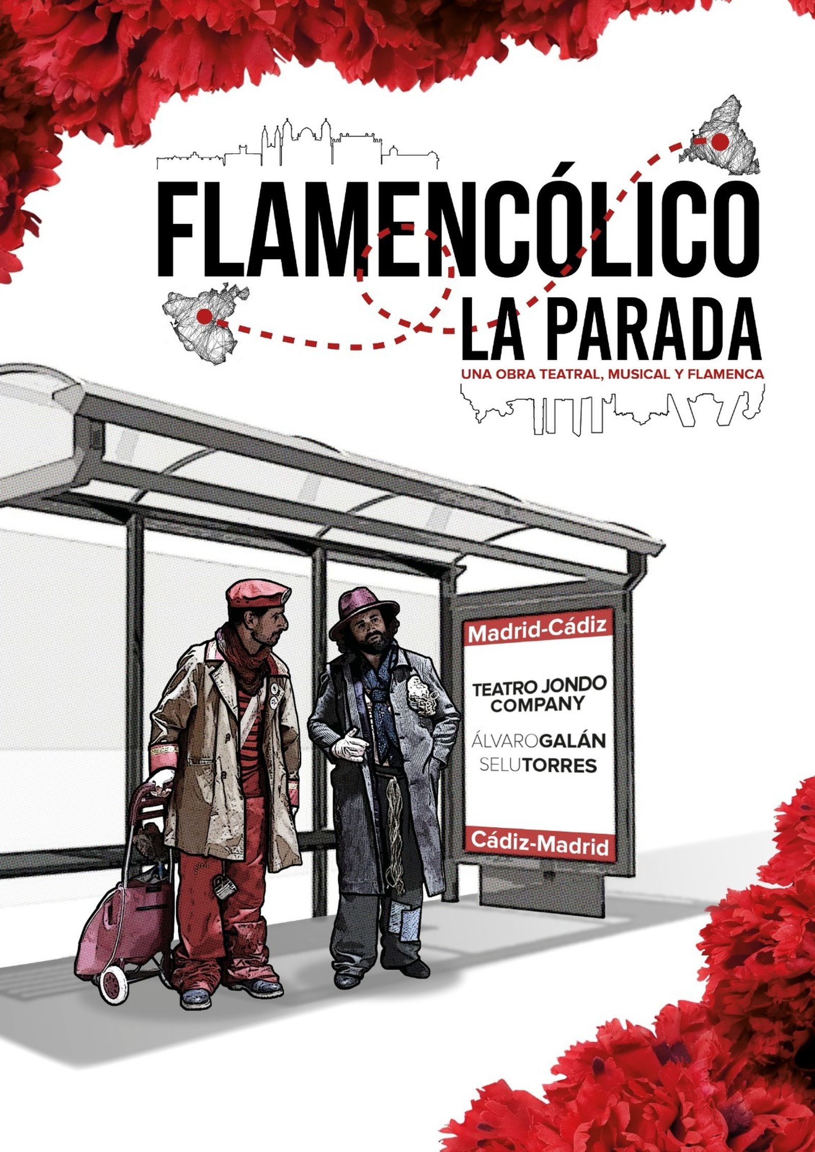 Imagen de la obra 'Flamencólico La Parada'.